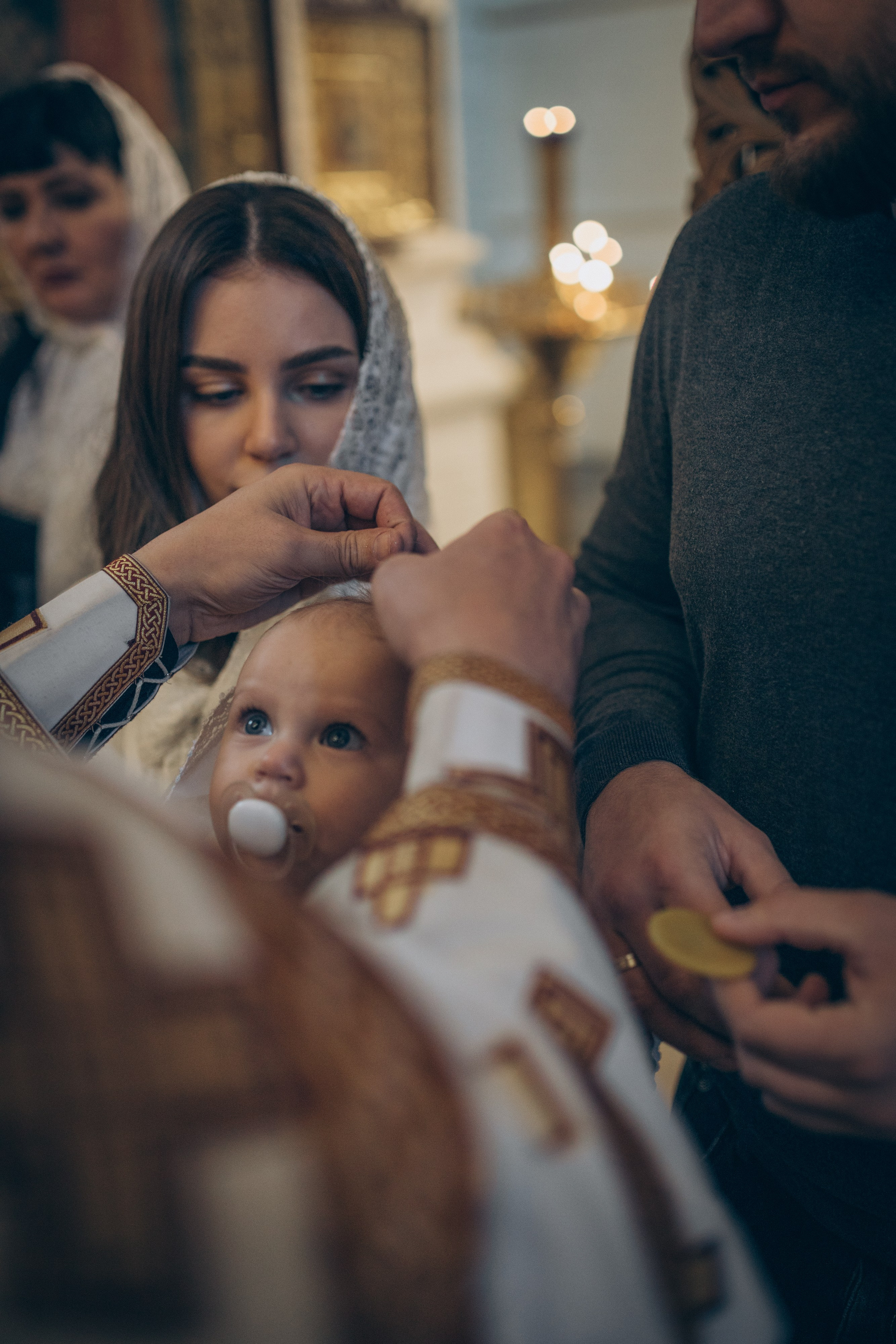 Крещение Марии. Семейный фотограф и фотограф на роды в Ростове-на-Дону Мухина Виктория