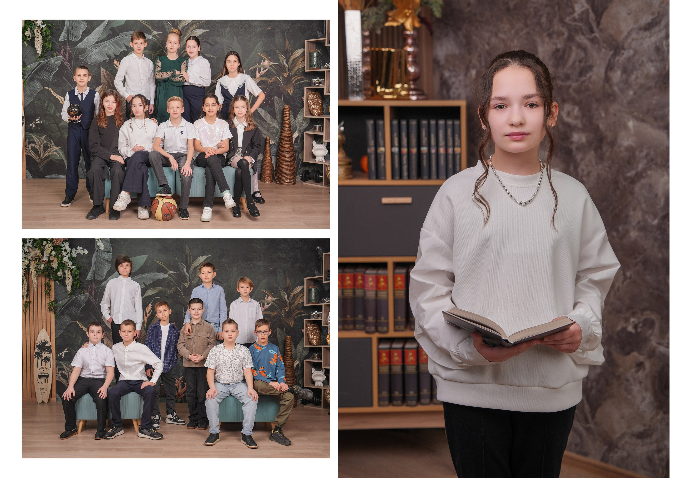 ШКОЛА 42 — 4 «В» класс. Красивый выпускной альбом в Краснодаре