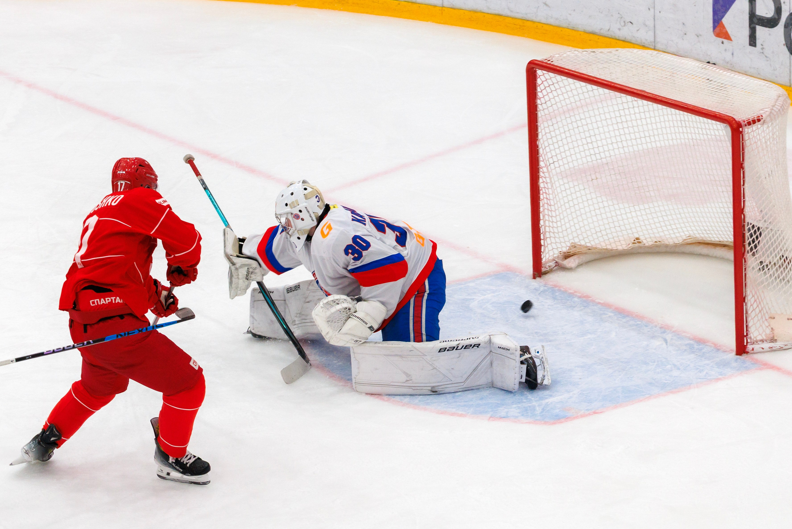 МАТЧ МХЛ. МХК СПАРТАК — АКАДЕМИЯ СКА. Artem Zenin Photography