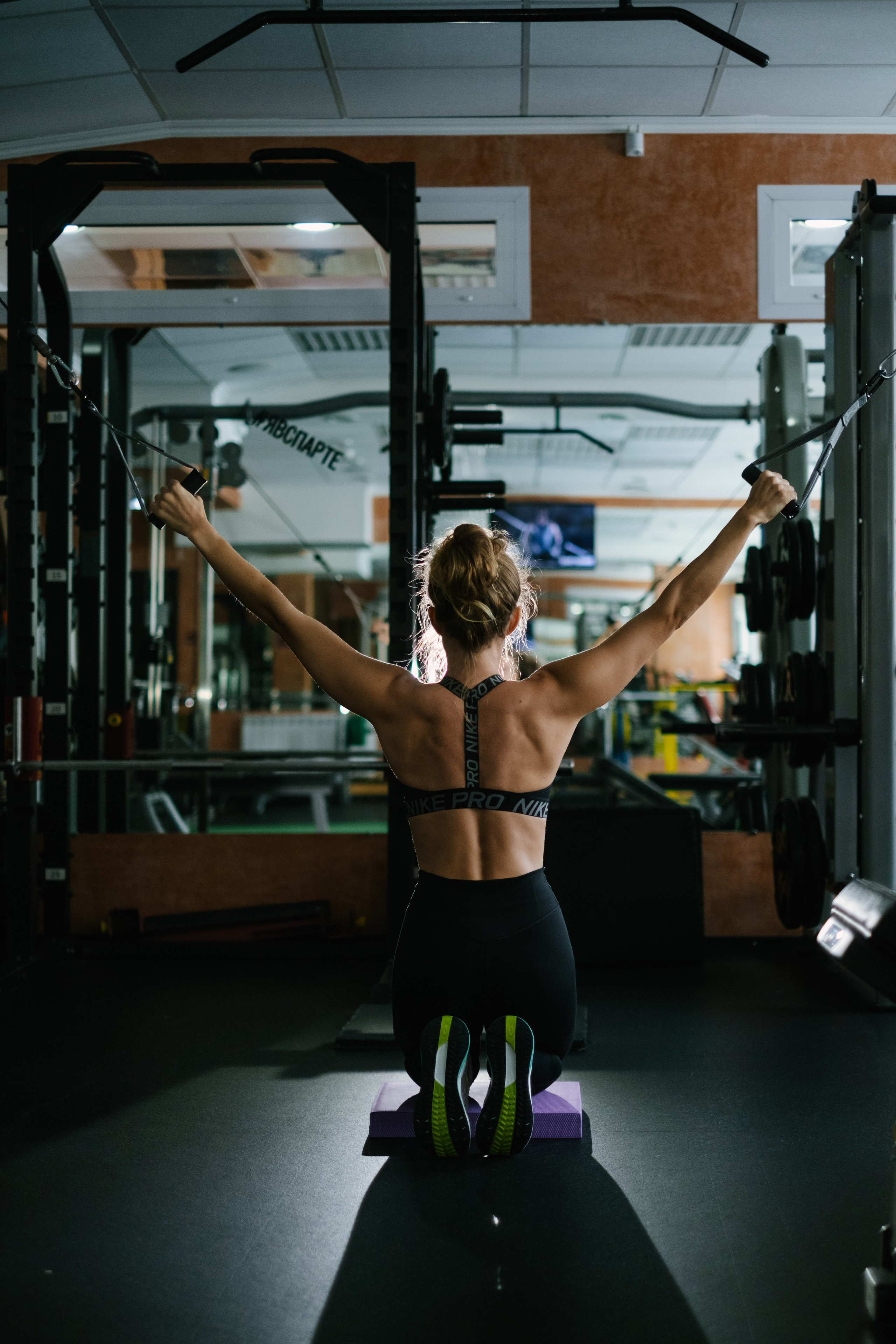 Фотосессия в тренажерном зале: Новосибирск | Спортивная съемка. Ксения Ильиных — Фотограф в Новосибирске