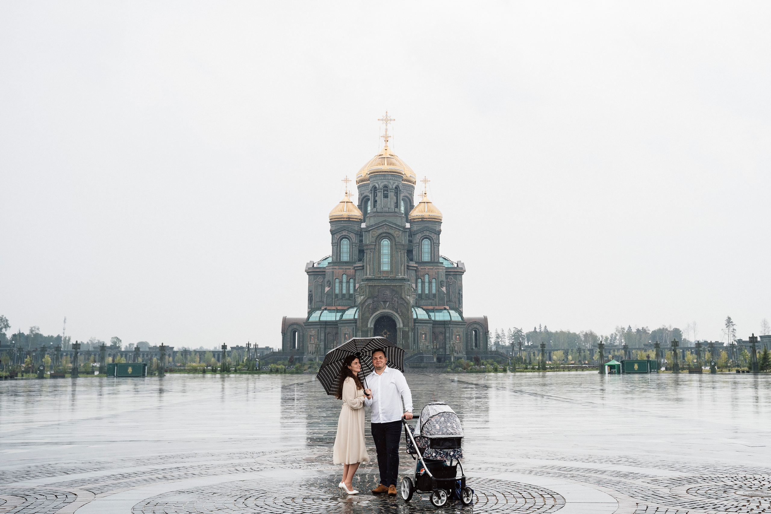 Крещение в Главном храме ВСРФ. Свадебный и семейный фотограф в Москве и МО Геннадий Туманцев