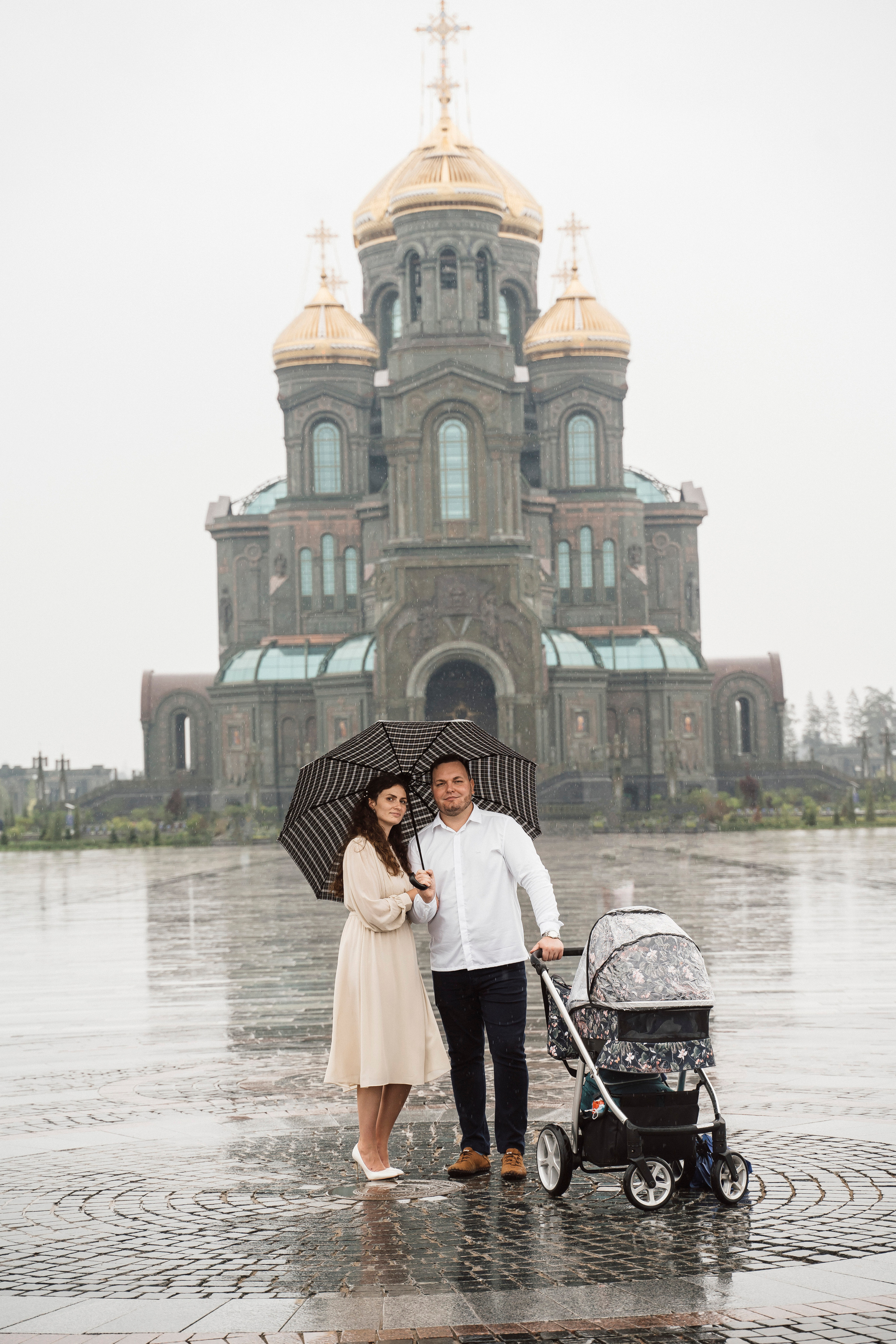 Крещение в Главном храме ВСРФ. Свадебный и семейный фотограф в Москве и МО Геннадий Туманцев