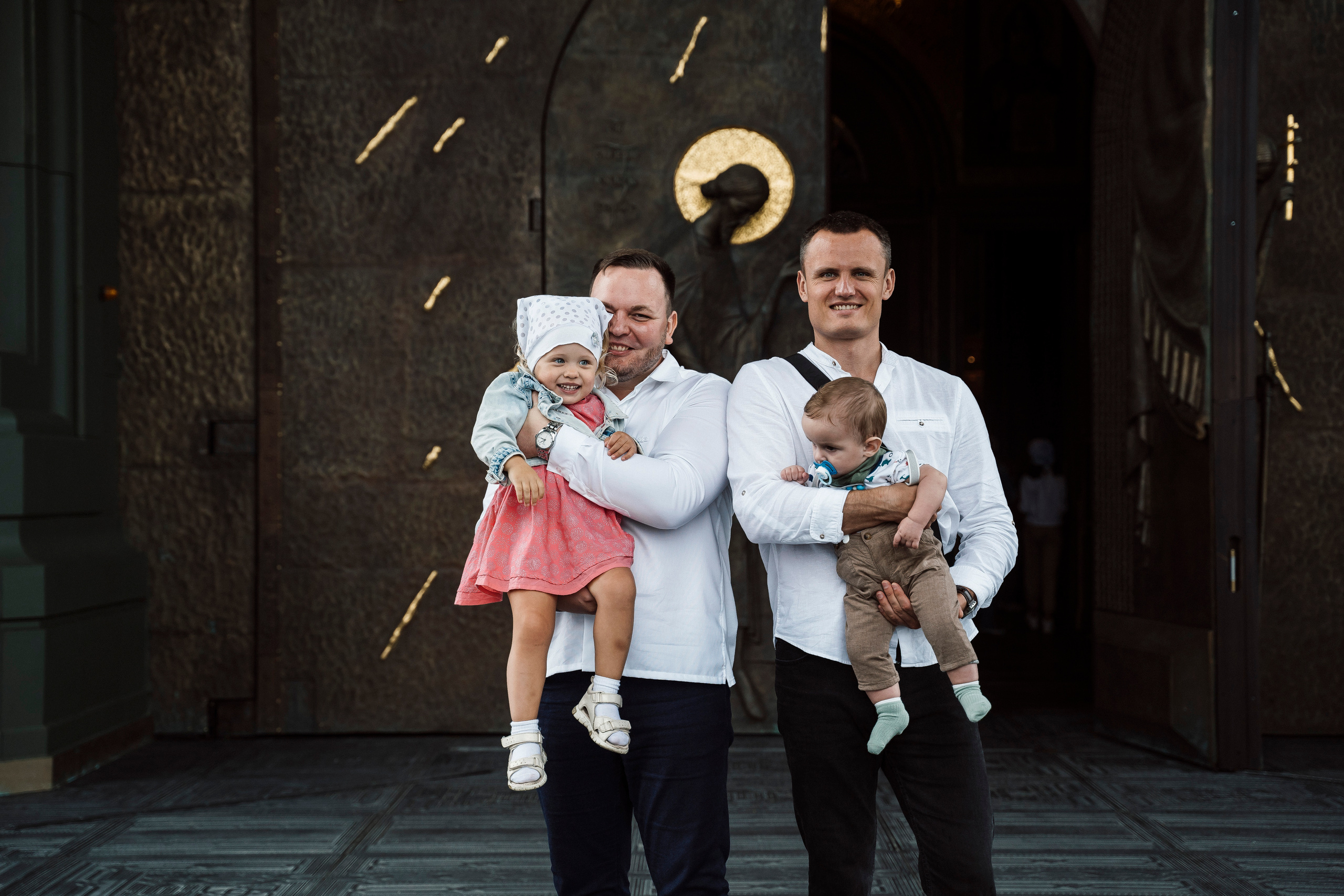 Крещение в Главном храме ВСРФ. Свадебный и семейный фотограф в Москве и МО Геннадий Туманцев