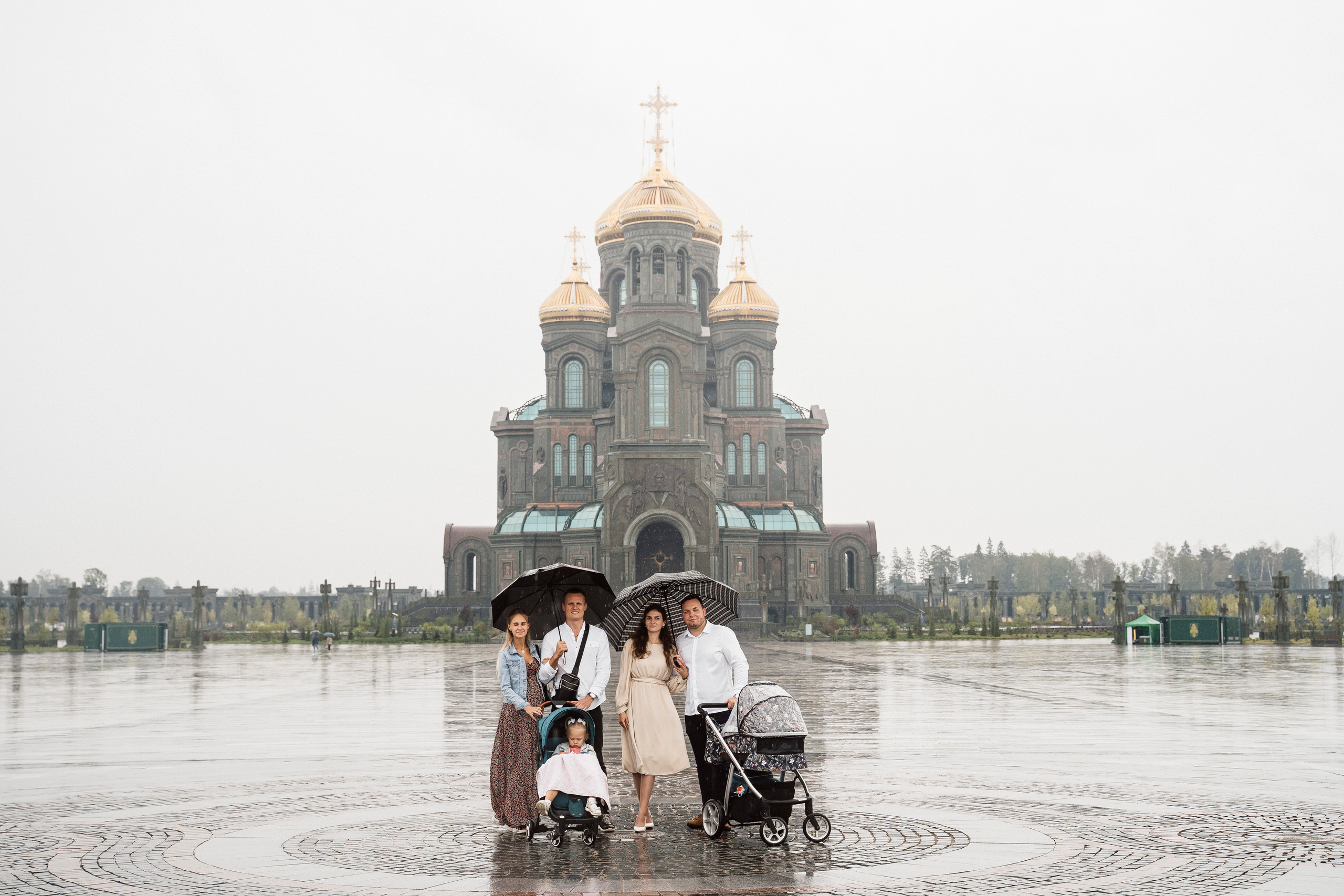 Крещение в Главном храме ВСРФ. Свадебный и семейный фотограф в Москве и МО Геннадий Туманцев