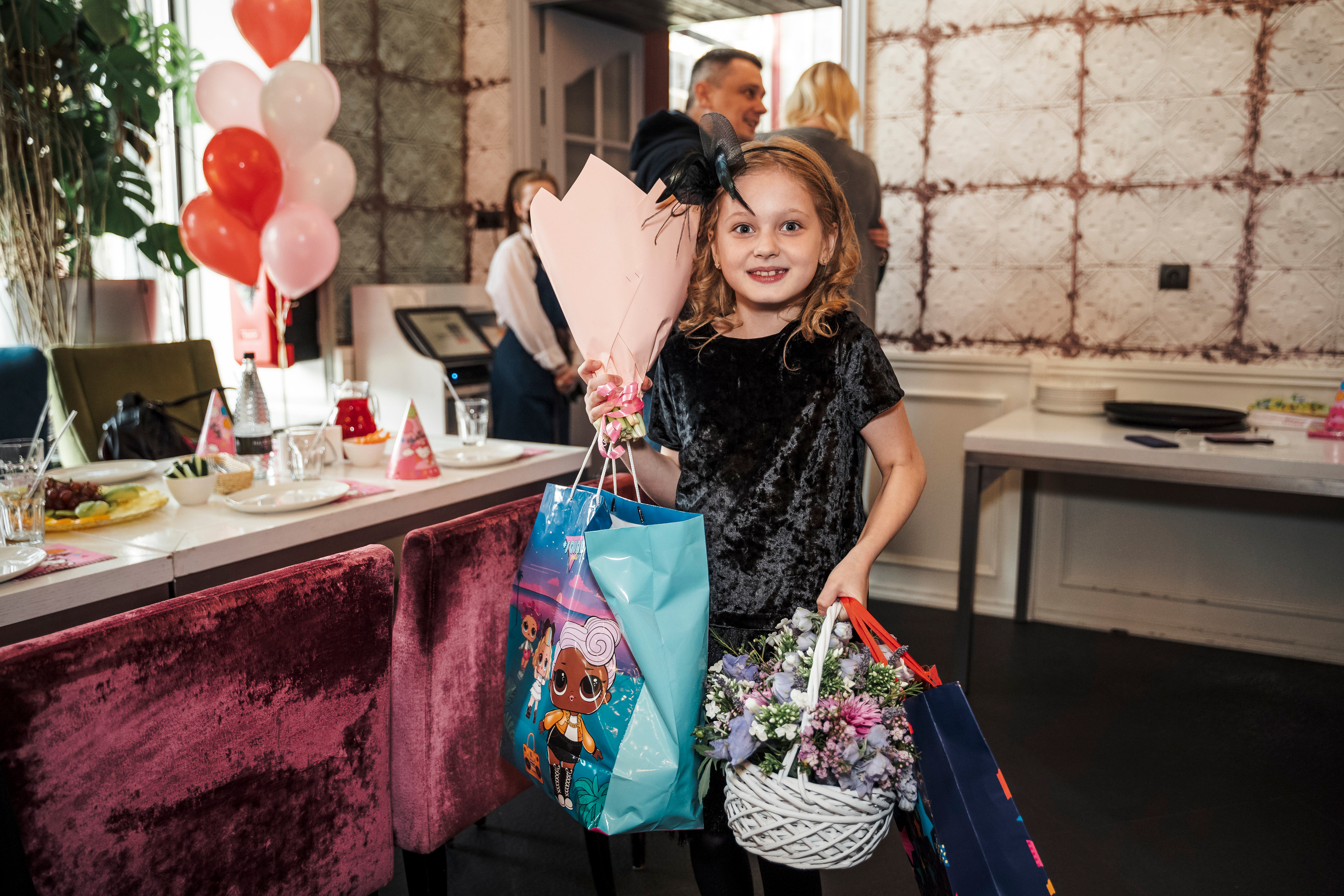 День Рождения Сони в кафе «Шоколад». Свадебный и семейный фотограф в Москве и МО Геннадий Туманцев