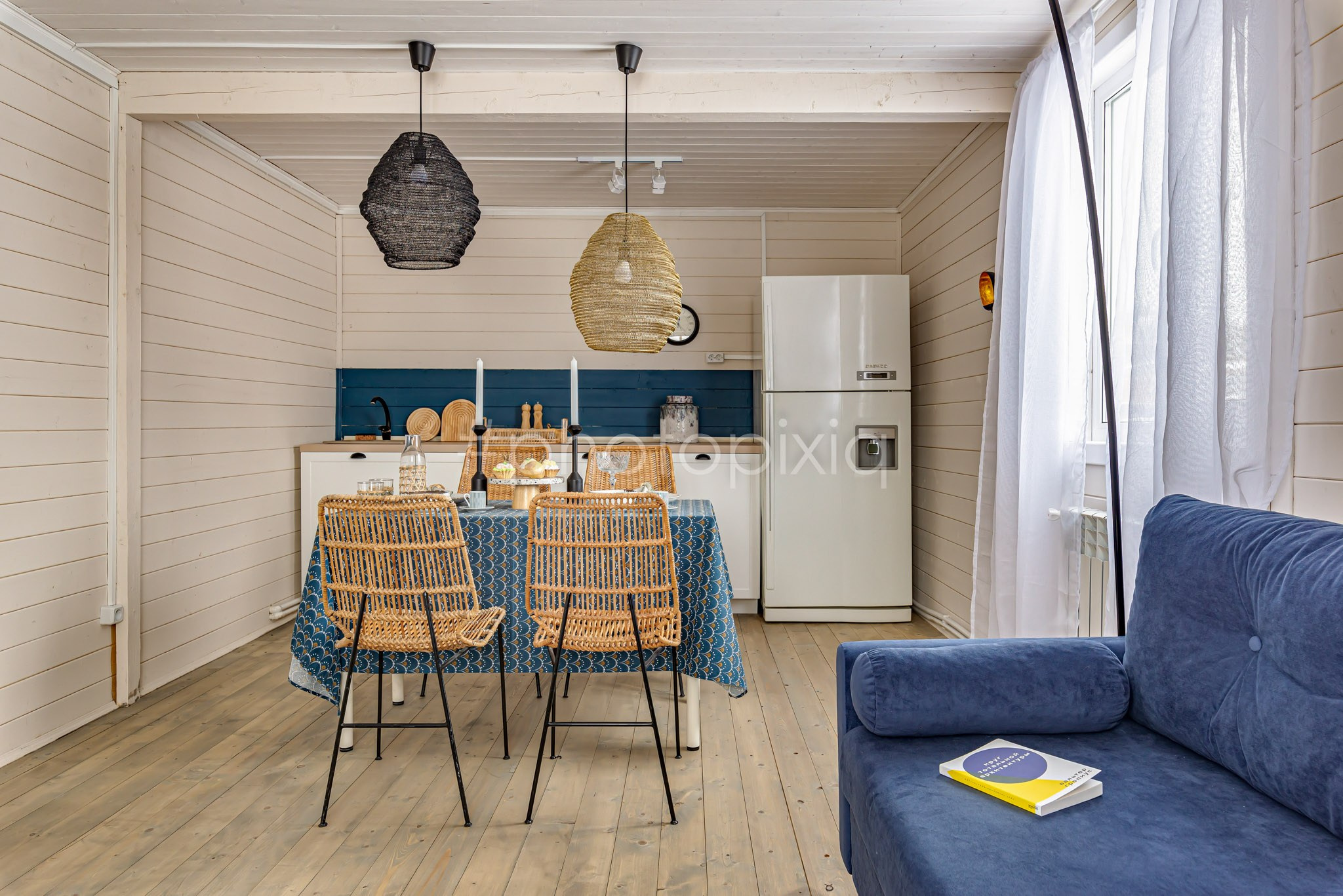 Съёмка дачного дома в КП Ольшаны для продажи. Интерьерная съёмка и виртуальные туры — Интерьерный фотограф Кузнецов Сергей (photopixiq)