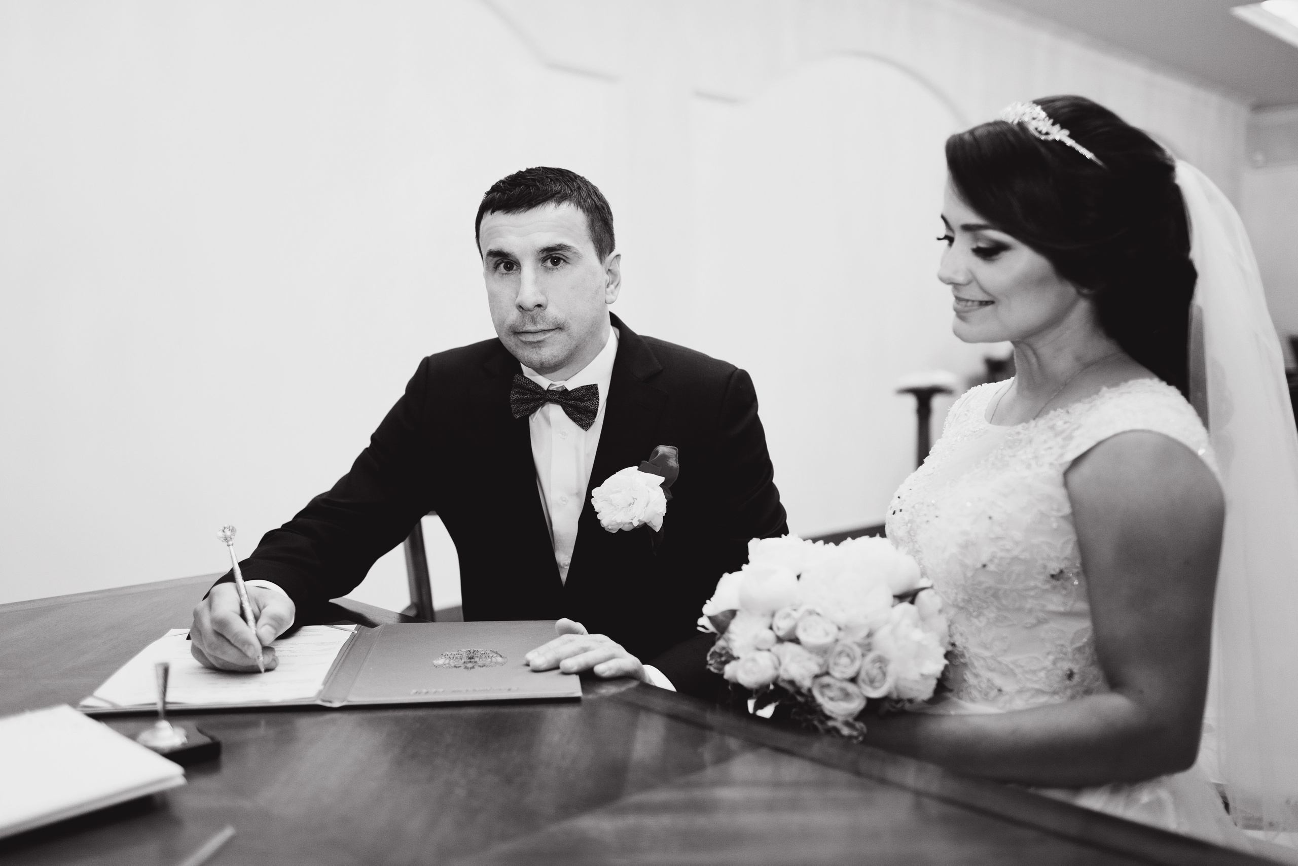 Церемония бракосочетания. Фотограф Денис Гавриленков