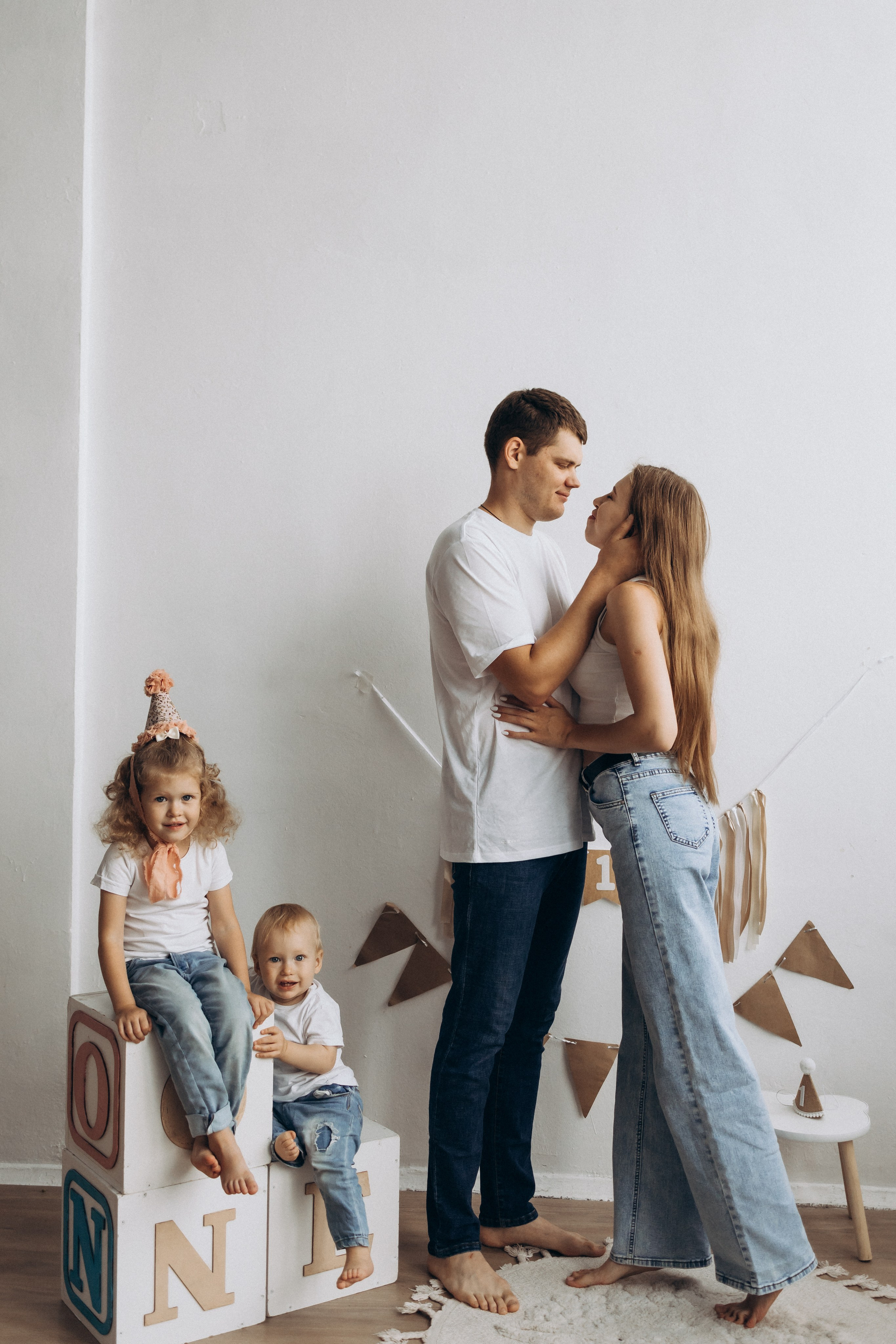 Алексей, Анастасия, Софа и Лев. Фотограф Нижний Новгород