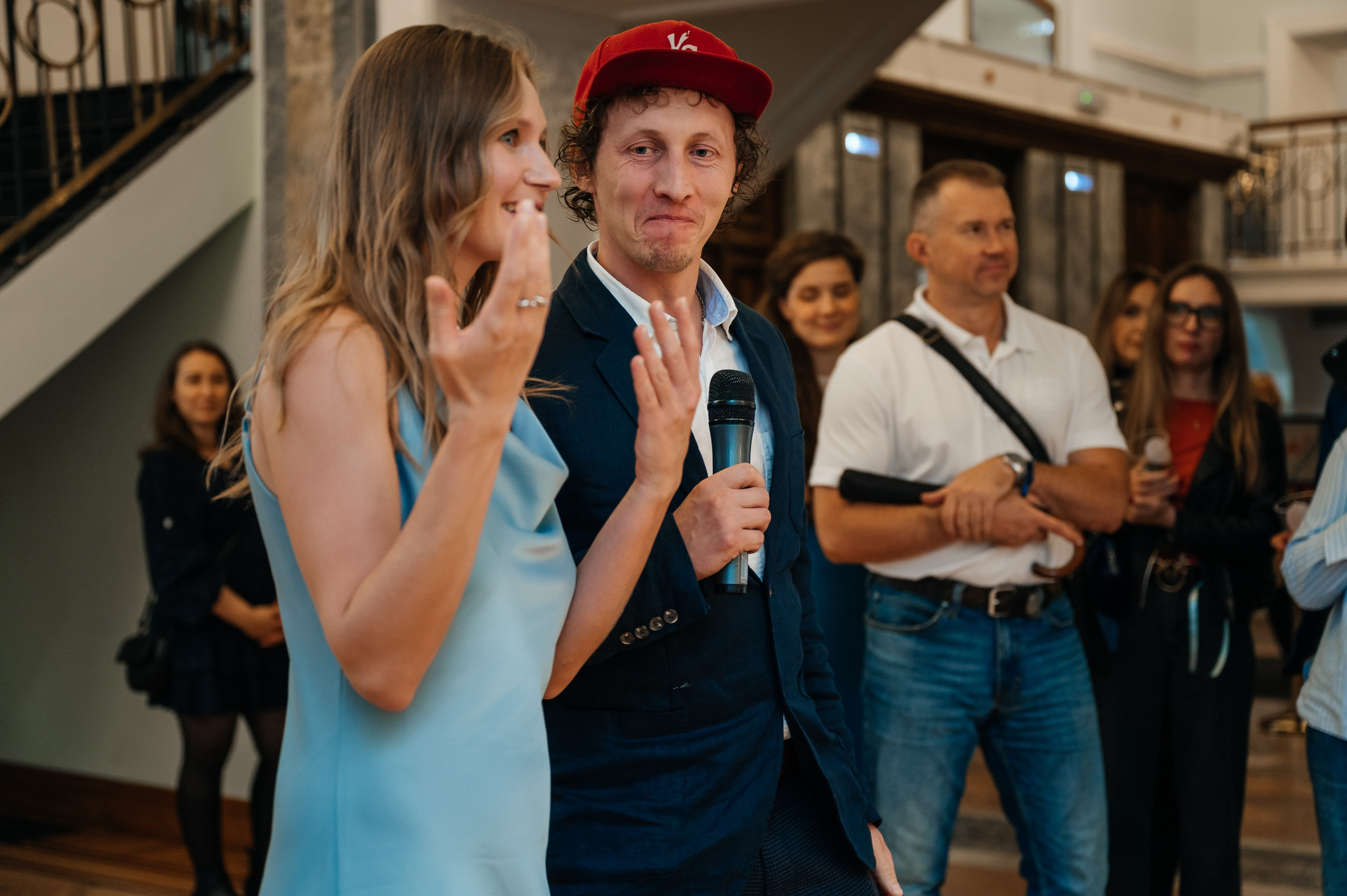 Открытие выставки Кати Васильевой в Молодежном театре. Wedding and family photographer USA