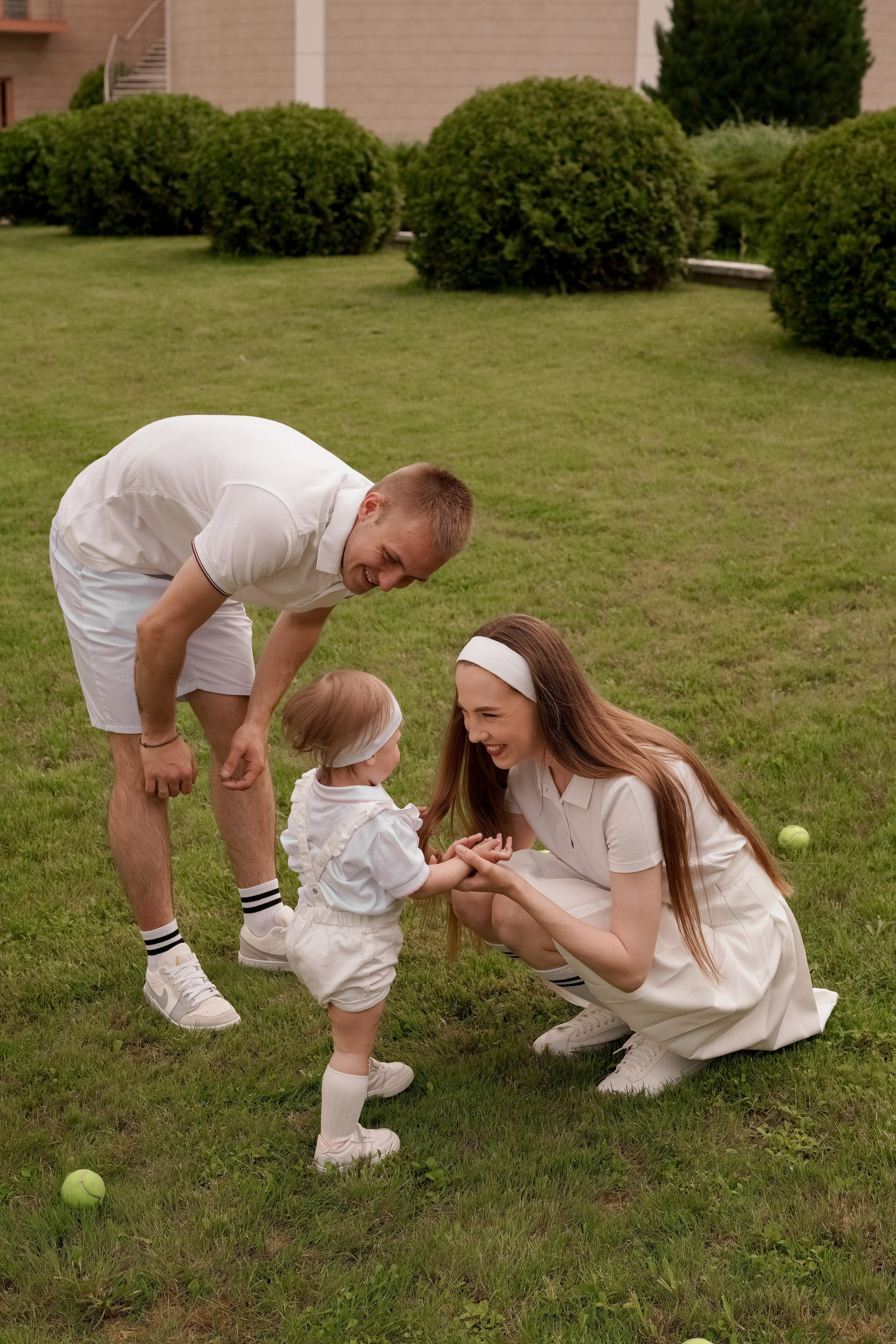 Теннис с семьей. Свадебный и семейный фотограф Афанасьева Анна в Кисловодске