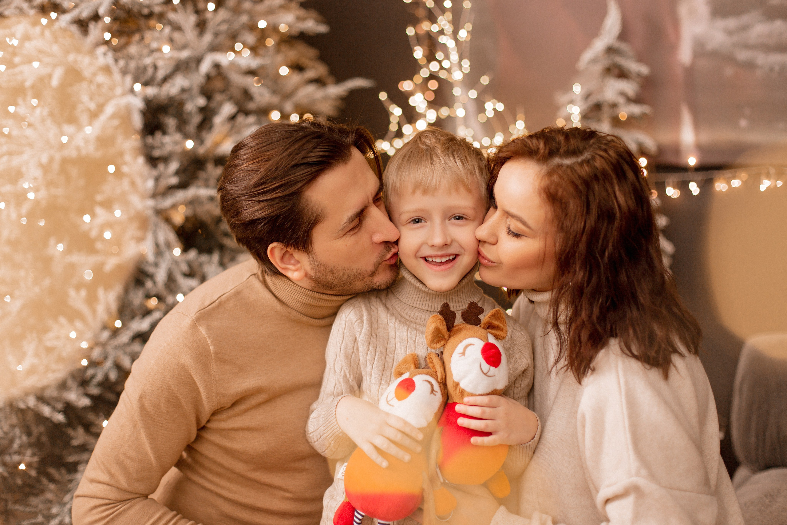 Новогодняя семейная фотосессия. Brand и контент фотограф