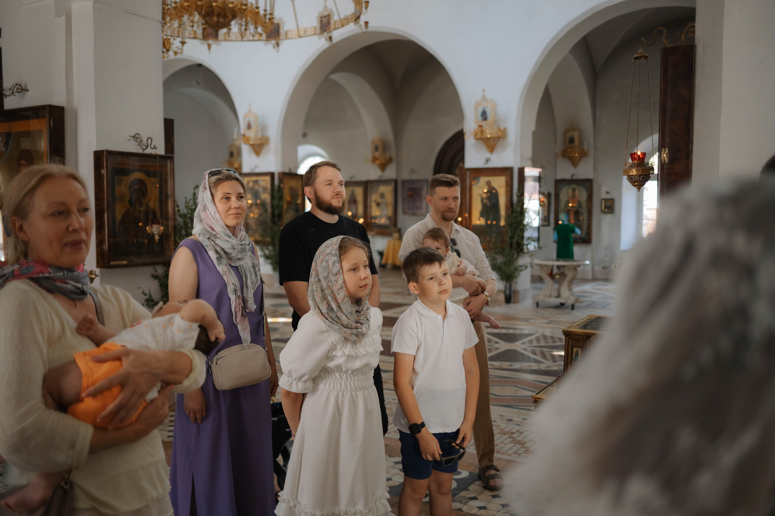 Крещение Миши. Семейный и детский фотограф в Москве Александра Нараевская