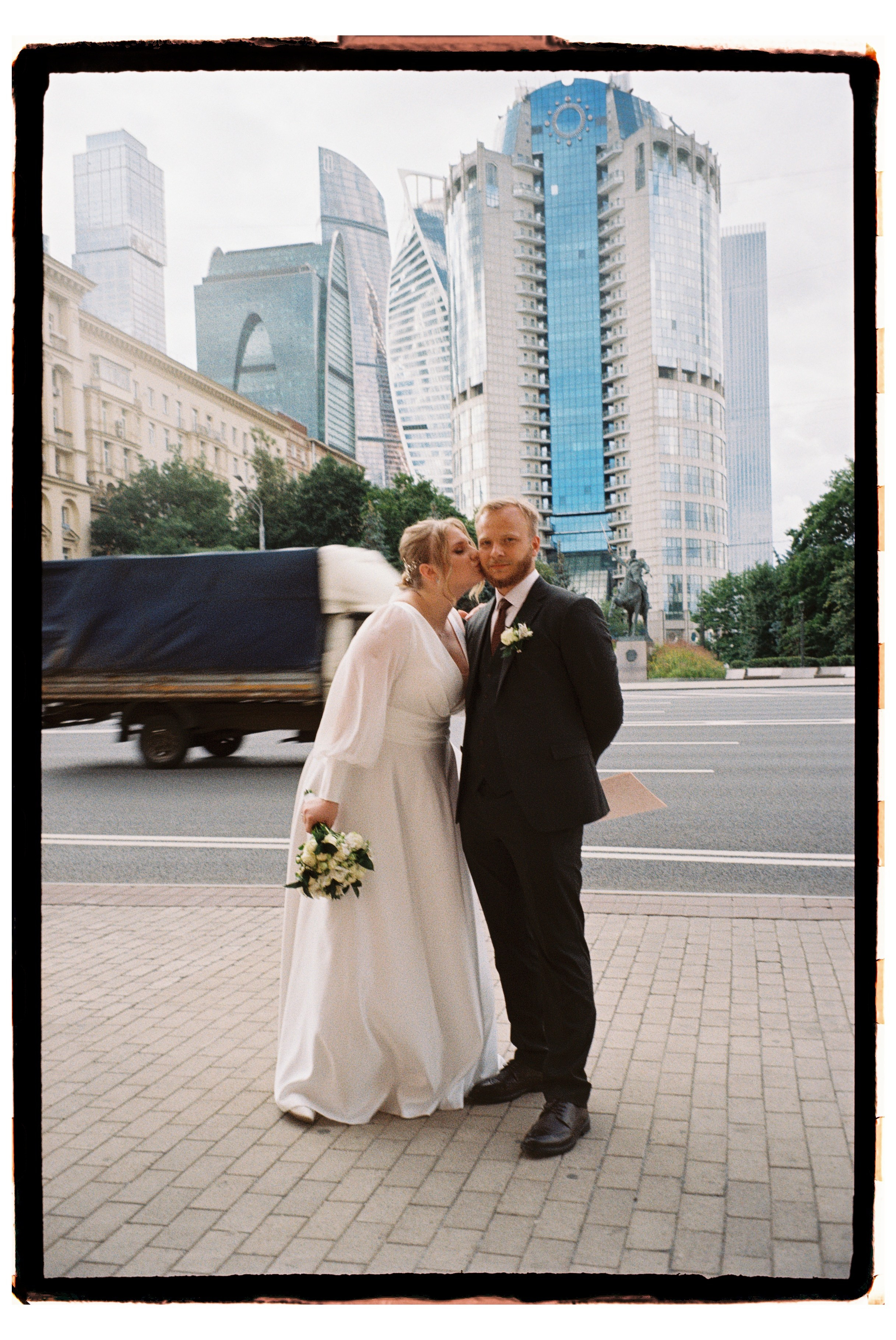 На плёнку (Саша и Настя). Фотограф в Москве — Евгения Прокопенко