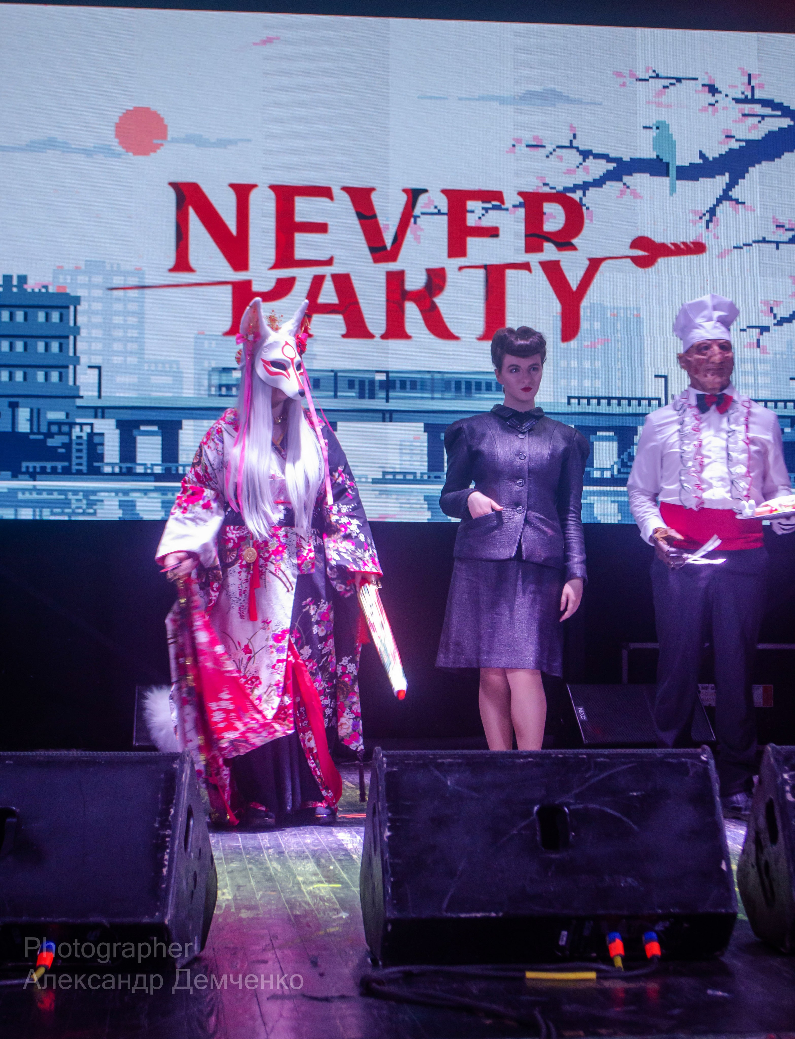Фотосессия на фестивале косплея Never Party 3.0 в Москва