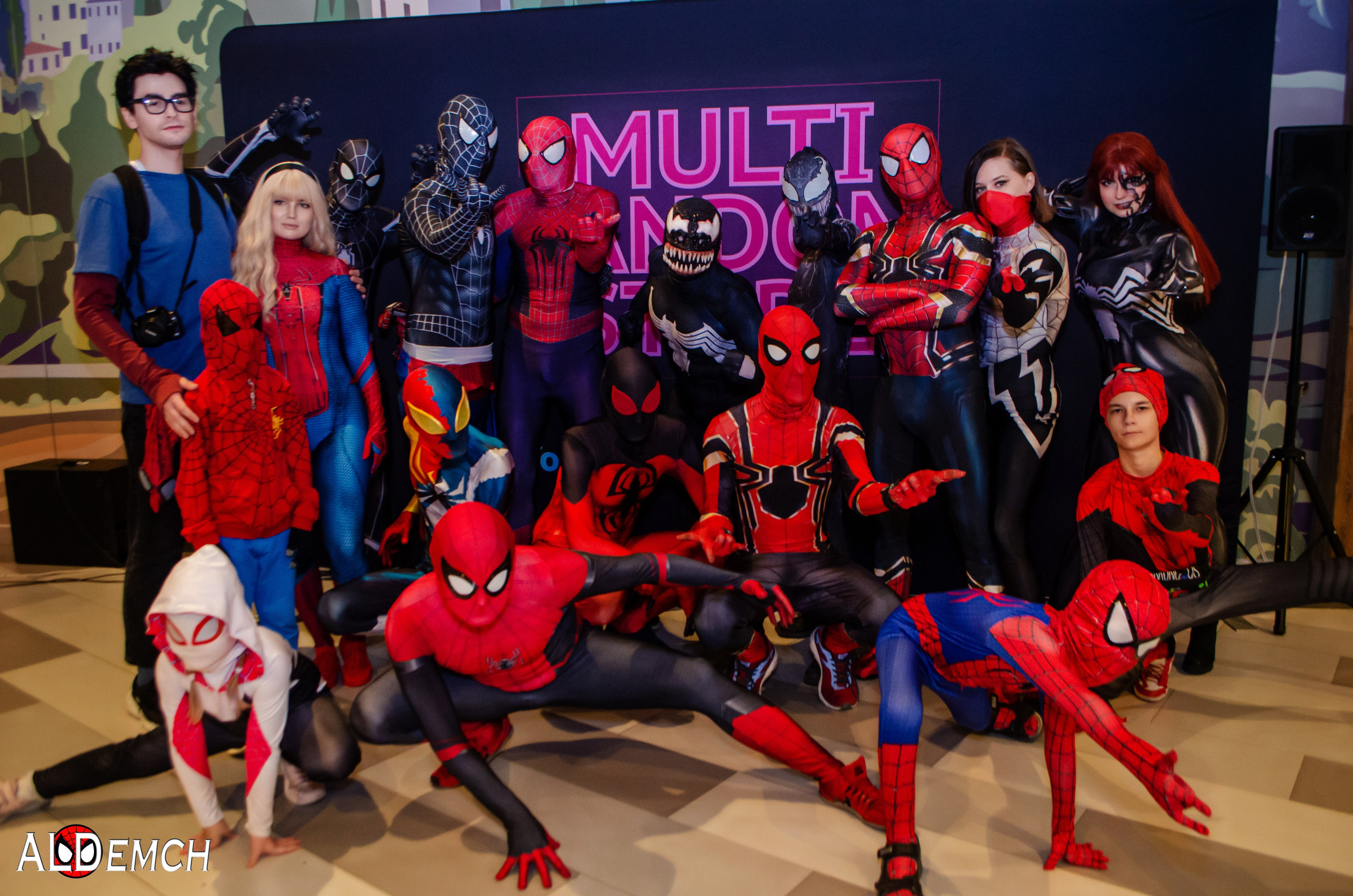 Фотосессия на Дне рождения Человека-Паука в Москве