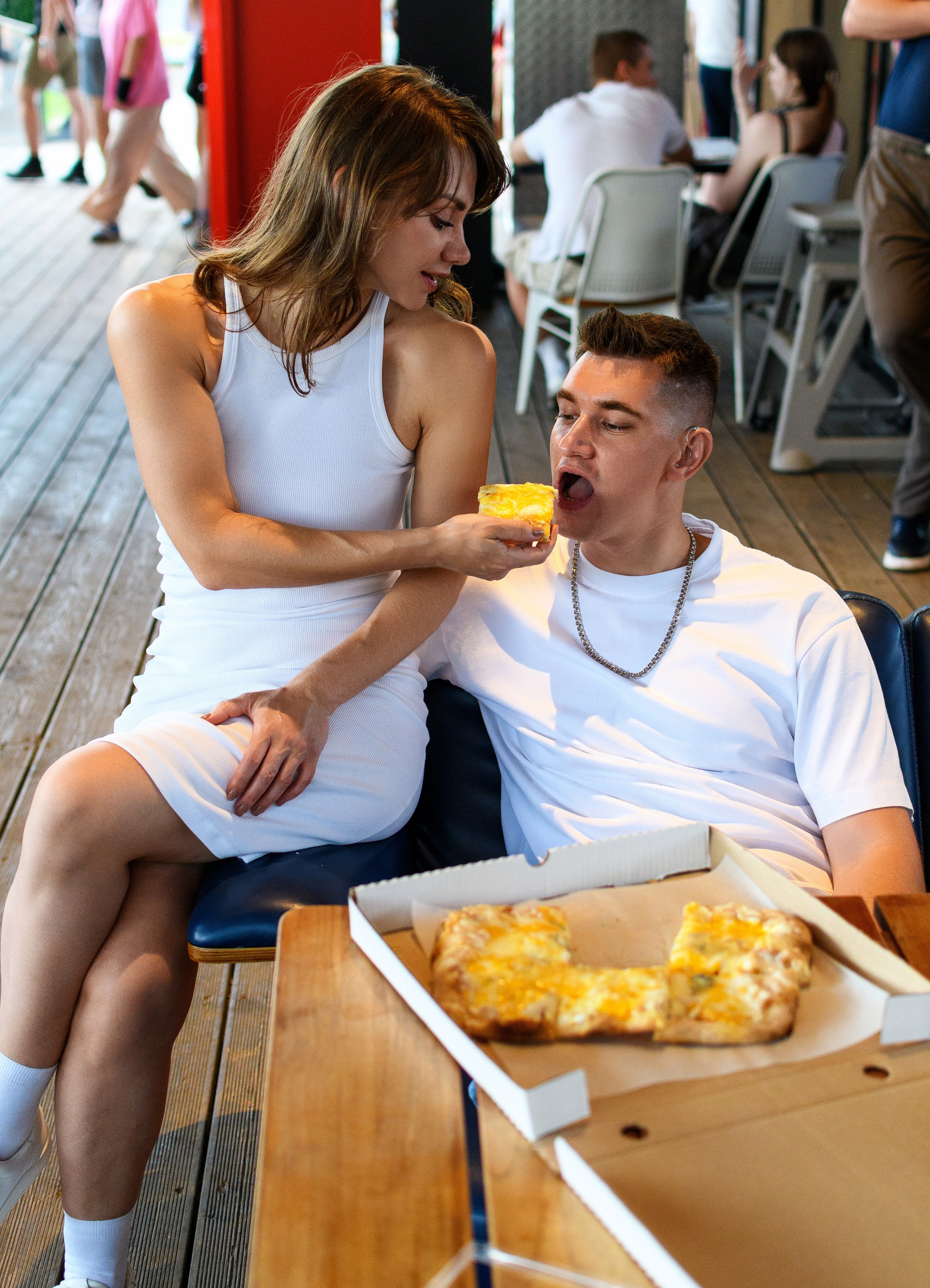 Романтическая фотосессия в Москве в Парке Горького