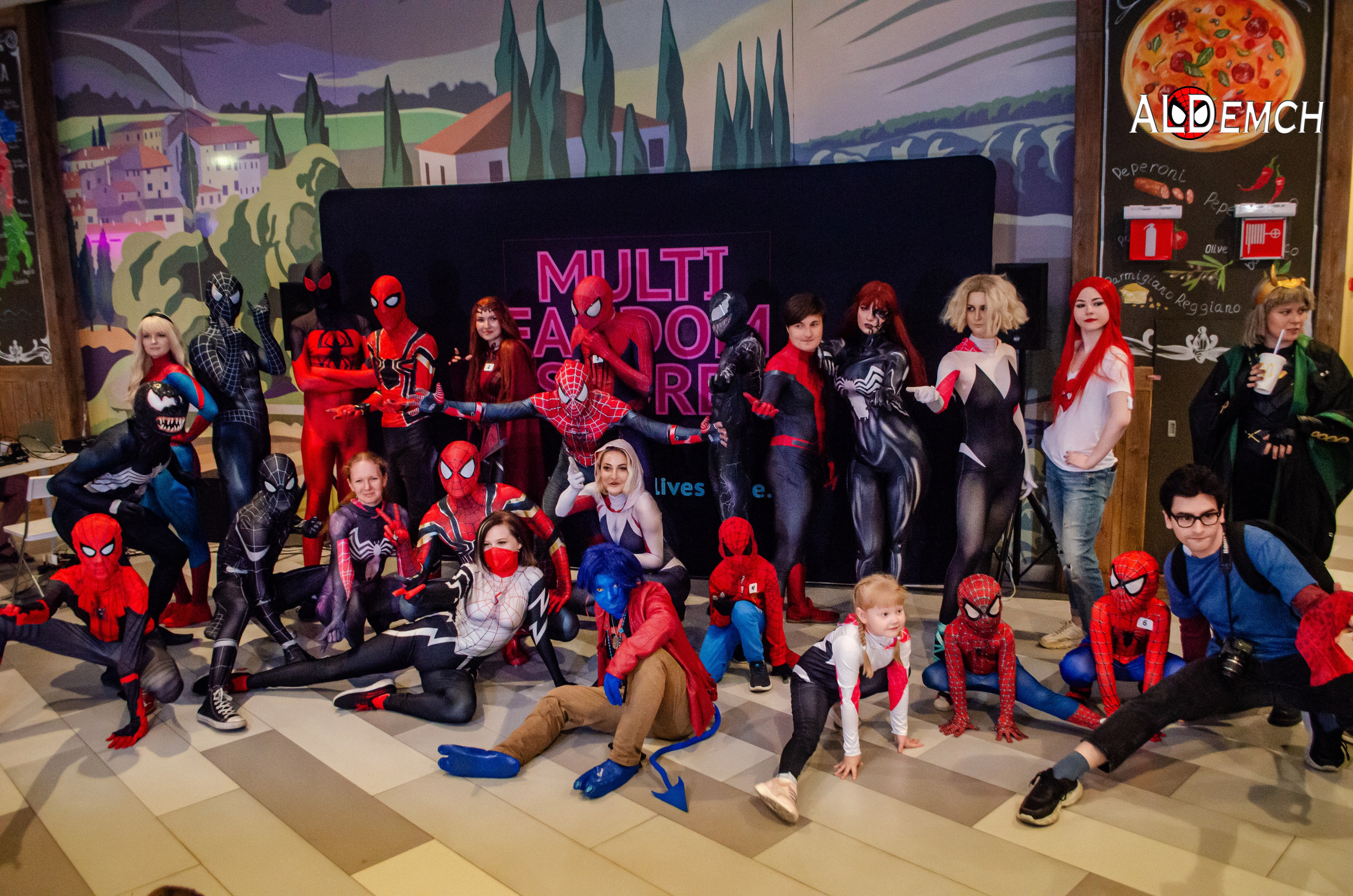 Фотосессия на Дне рождения Человека-Паука в Москве