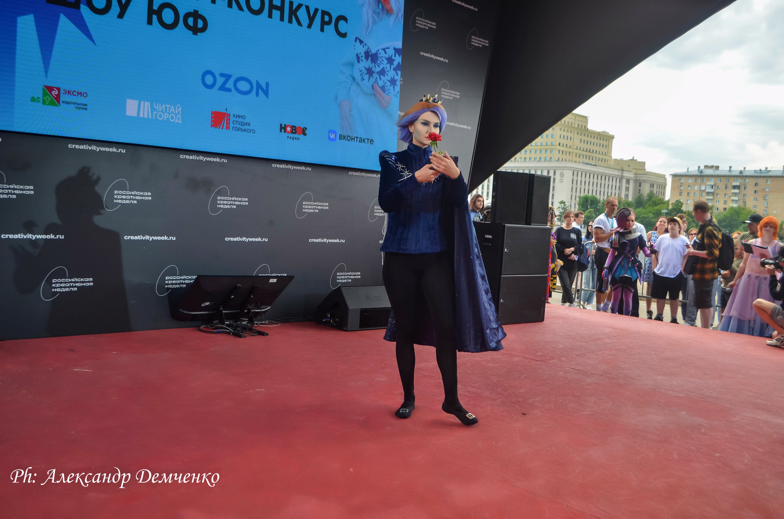 Фотосессия в Парке Горького на Лидеры молодого контента