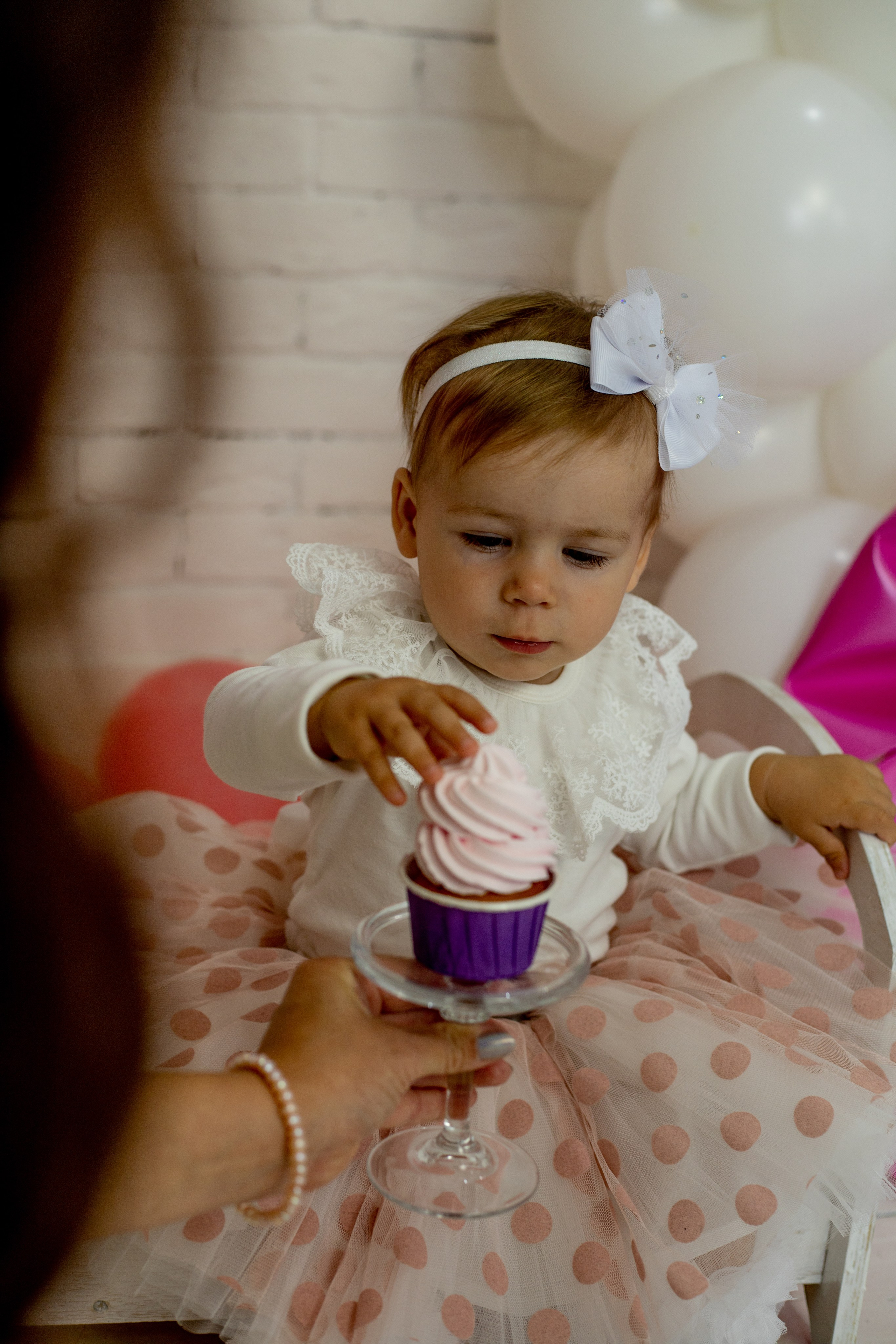 1 годик Анюте. Фотограф новорожденных в Екатеринбурге
