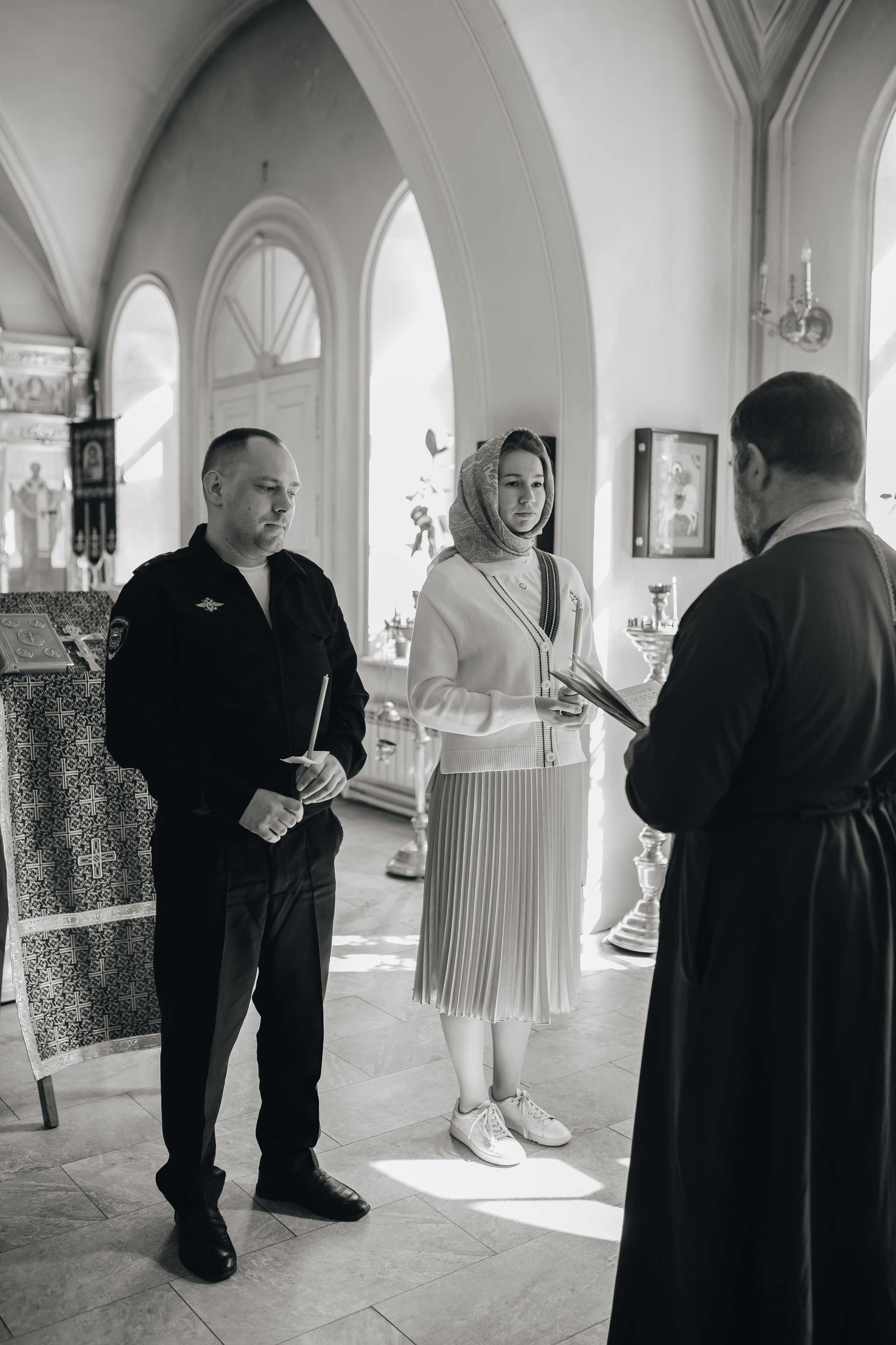 Крещение в светлом Храме. Семейный и детский фотограф в Москве Дорогова Екатерина