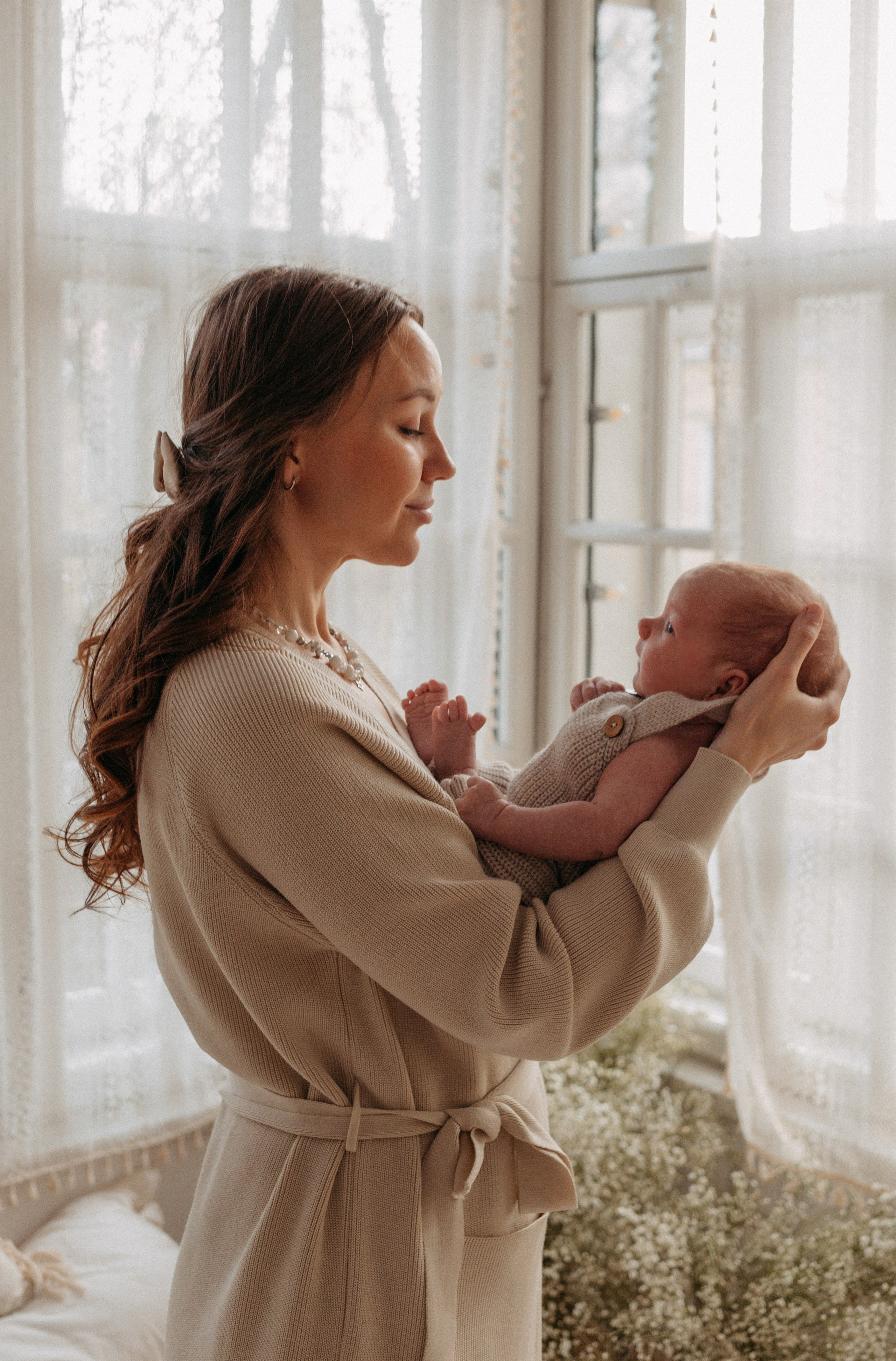 Мама и малышка (Balcone Studio). Фотограф в Санкт-Петербурге Гарипова Валерия