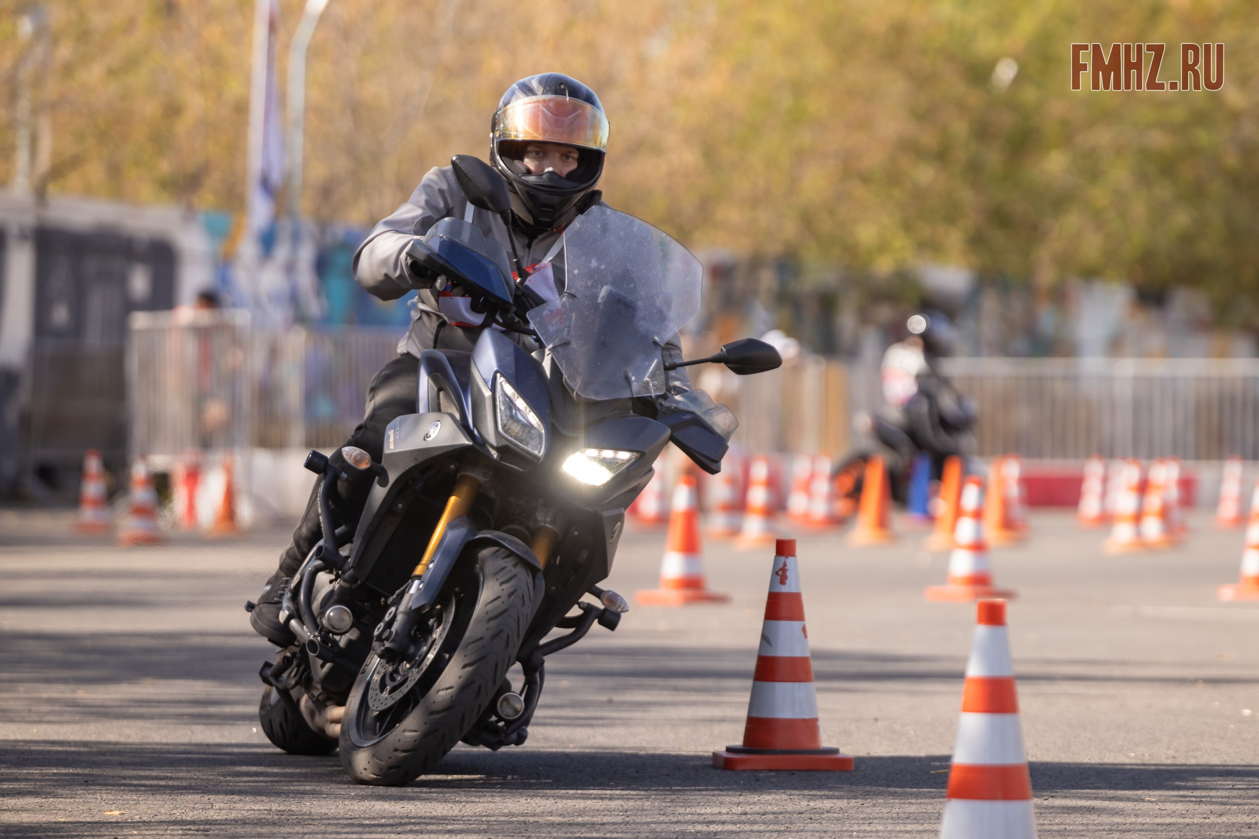 Соревнования по мотоджимхане на площадке Мосгортранс 15.09.2024. Фотограф Владимир Охрименко