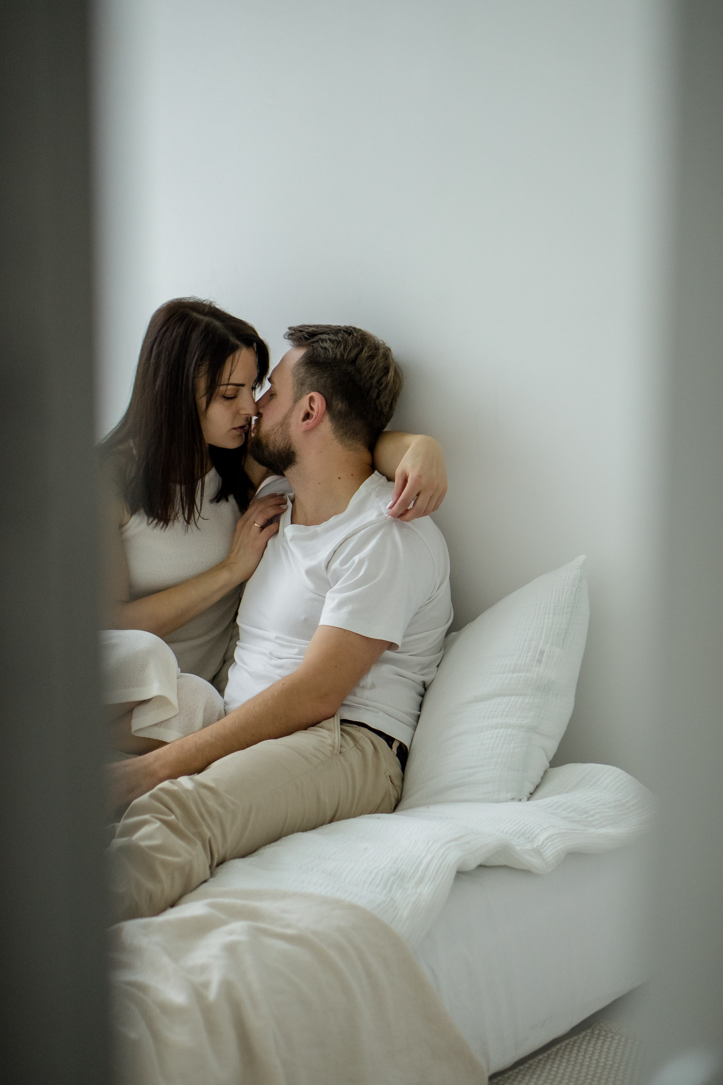 Семейная фотосессия семьи К. в фотостудии. Фотограф Ольга Игорева