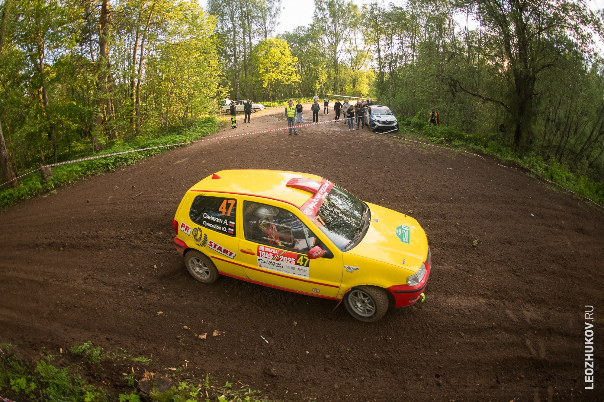Rally Pushkinskie gory 2025. Sports photographer Leonid Zhukov