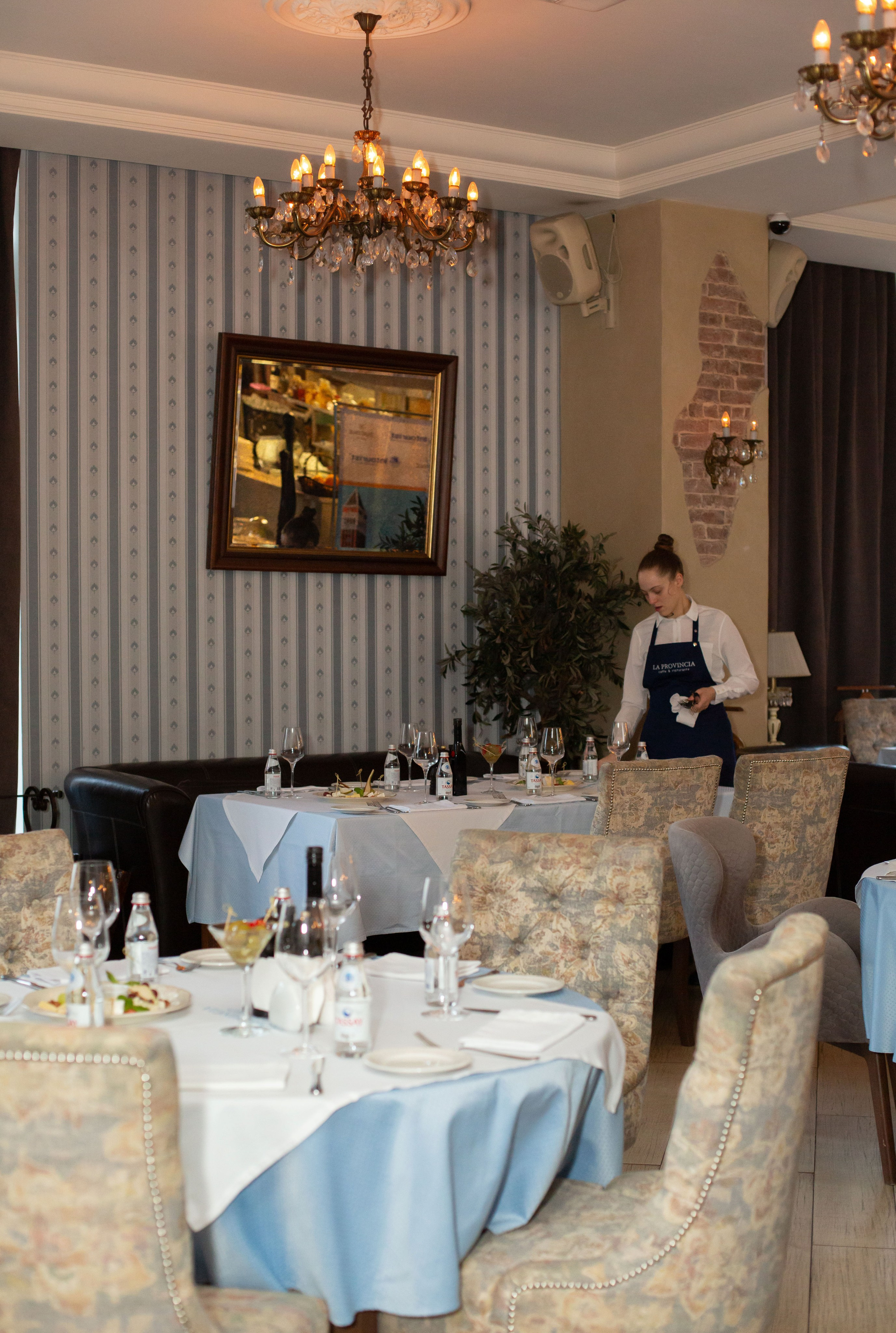 Москва бизнес завтрак ресторан La Provincia. Семейный и детский фотограф Анна Петракова