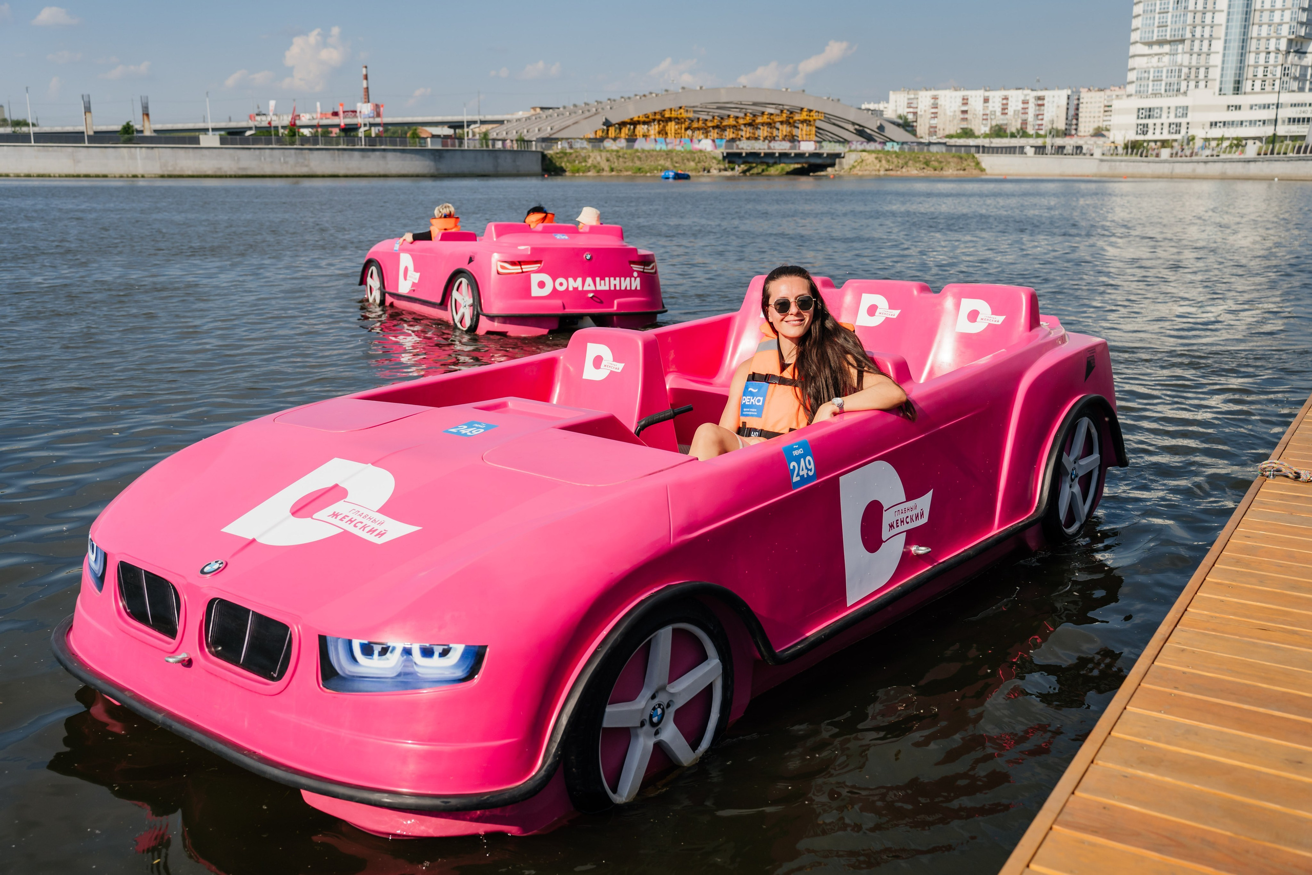 Съемка катамаранов для телеканала Домашний. Видеограф и Фотограф в Челябинске Ксения и Владимир Рюмины