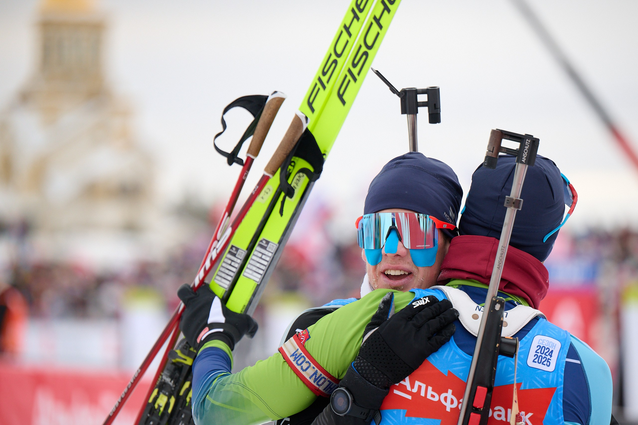 Биатлон. Чемпионат России — 2024/2025, 3-й этап, Ижевск. Ижевская винтовка. Спортивный репортажный фотограф в Ижевске Сергей Мерзляков