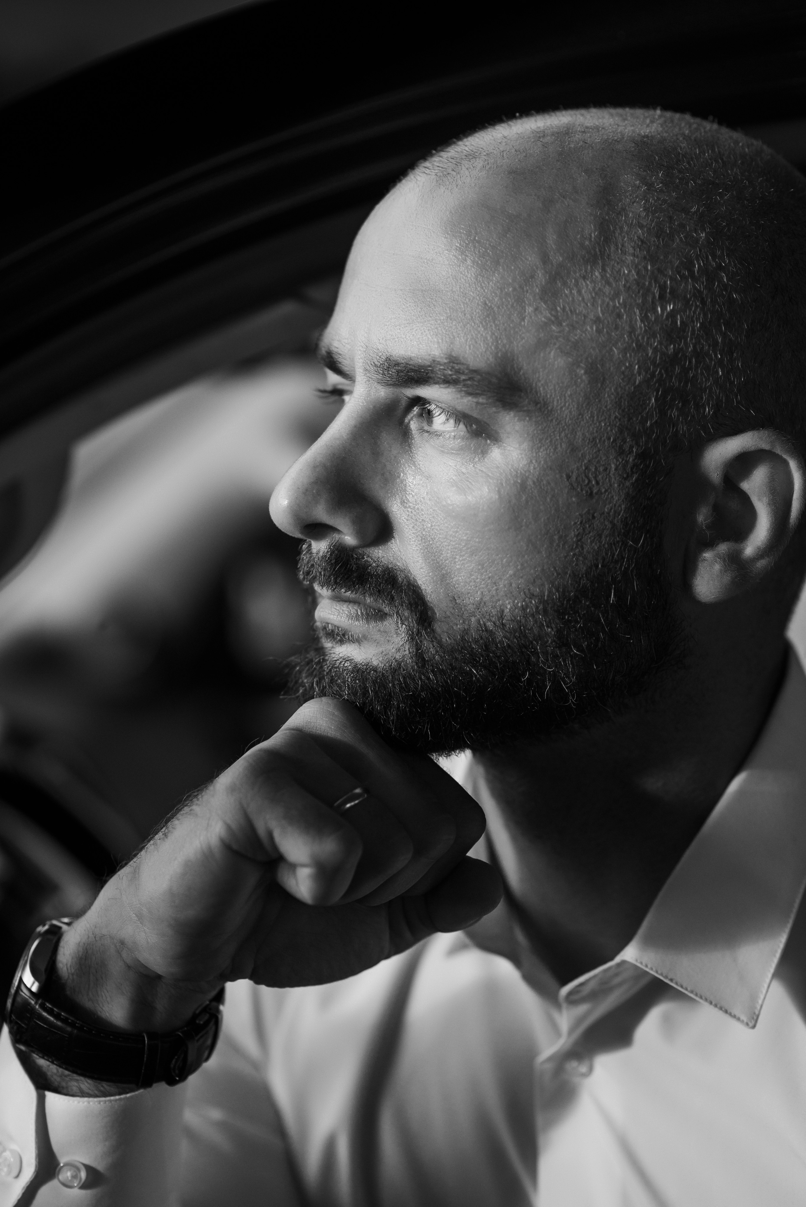 Мужской портрет. Portrait photographer Wrocław Vitali Pabiadzinski