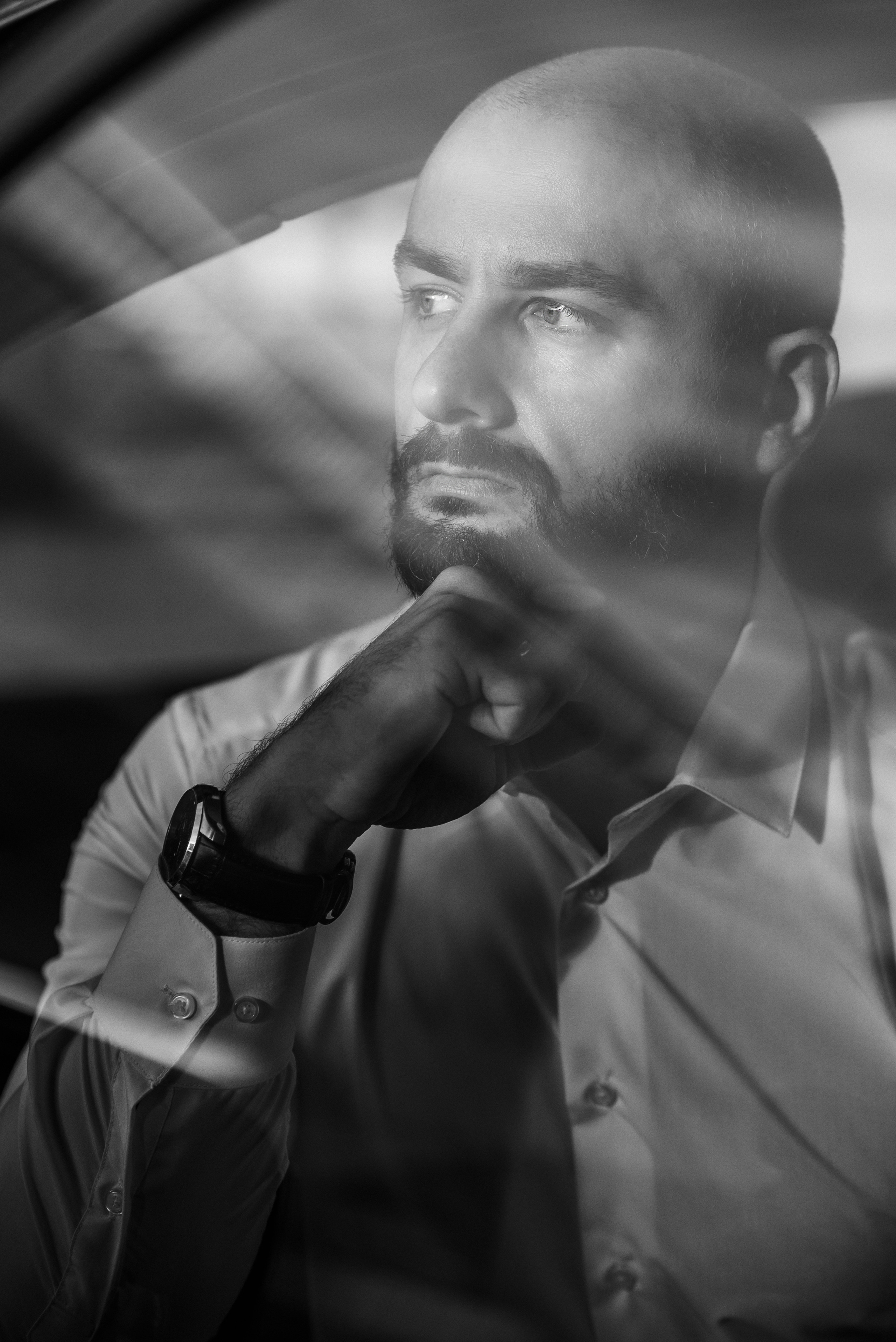 Мужской портрет. Portrait photographer Wrocław Vitali Pabiadzinski