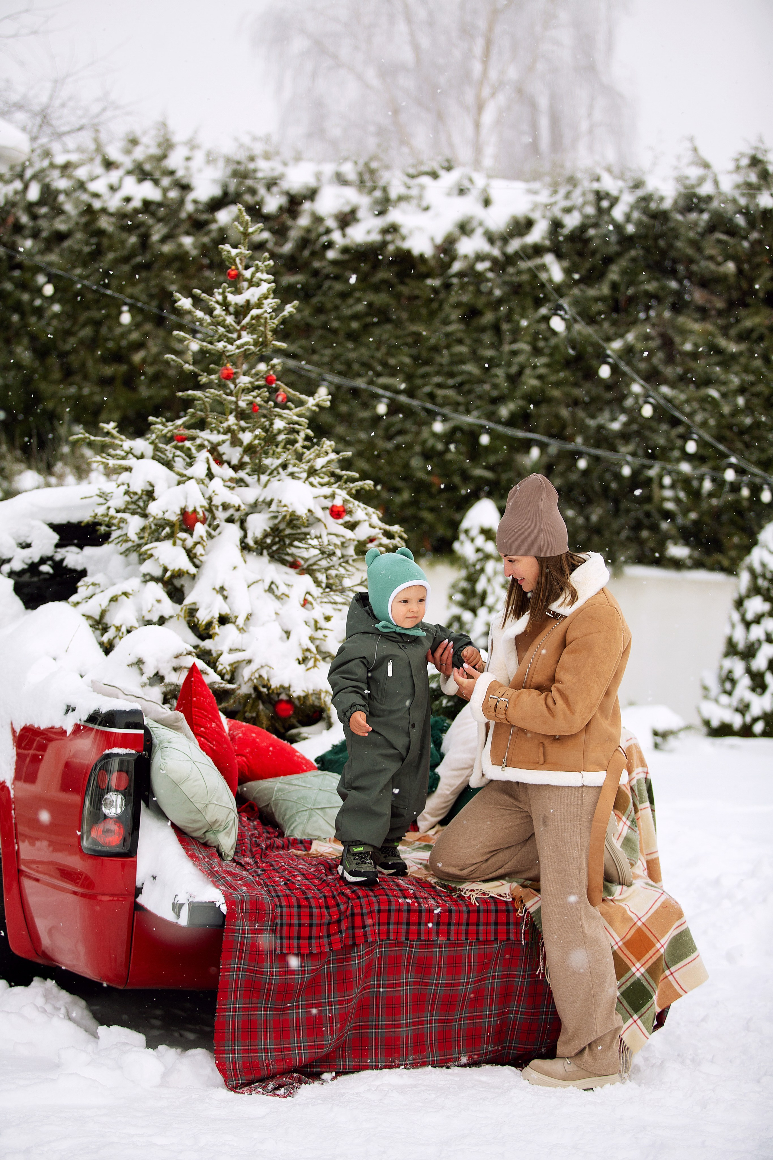 РОМА новогодняя фотосессия. Фотограф новорожденных Оксана Полевская