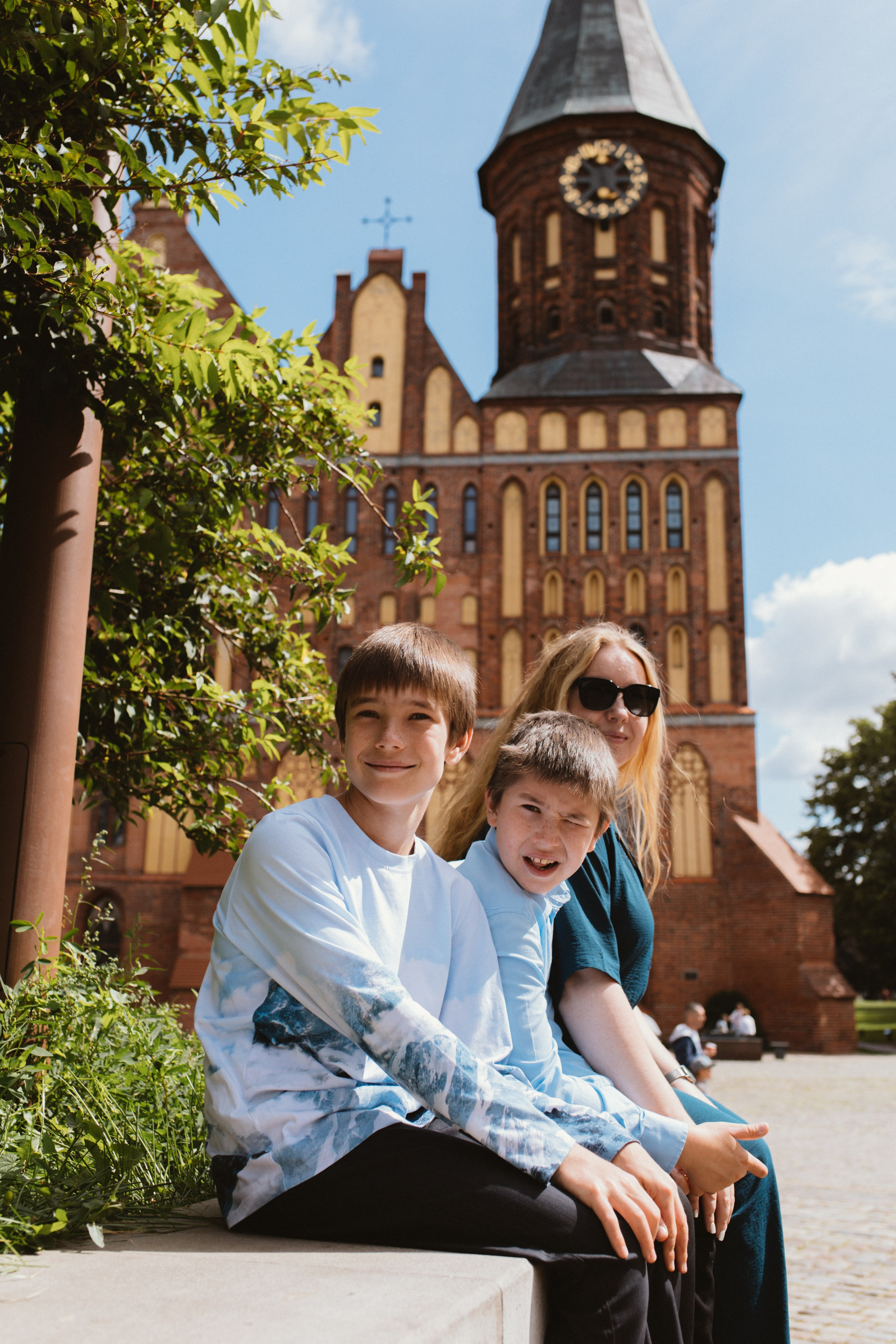 Андрей, Ольга и сыновья