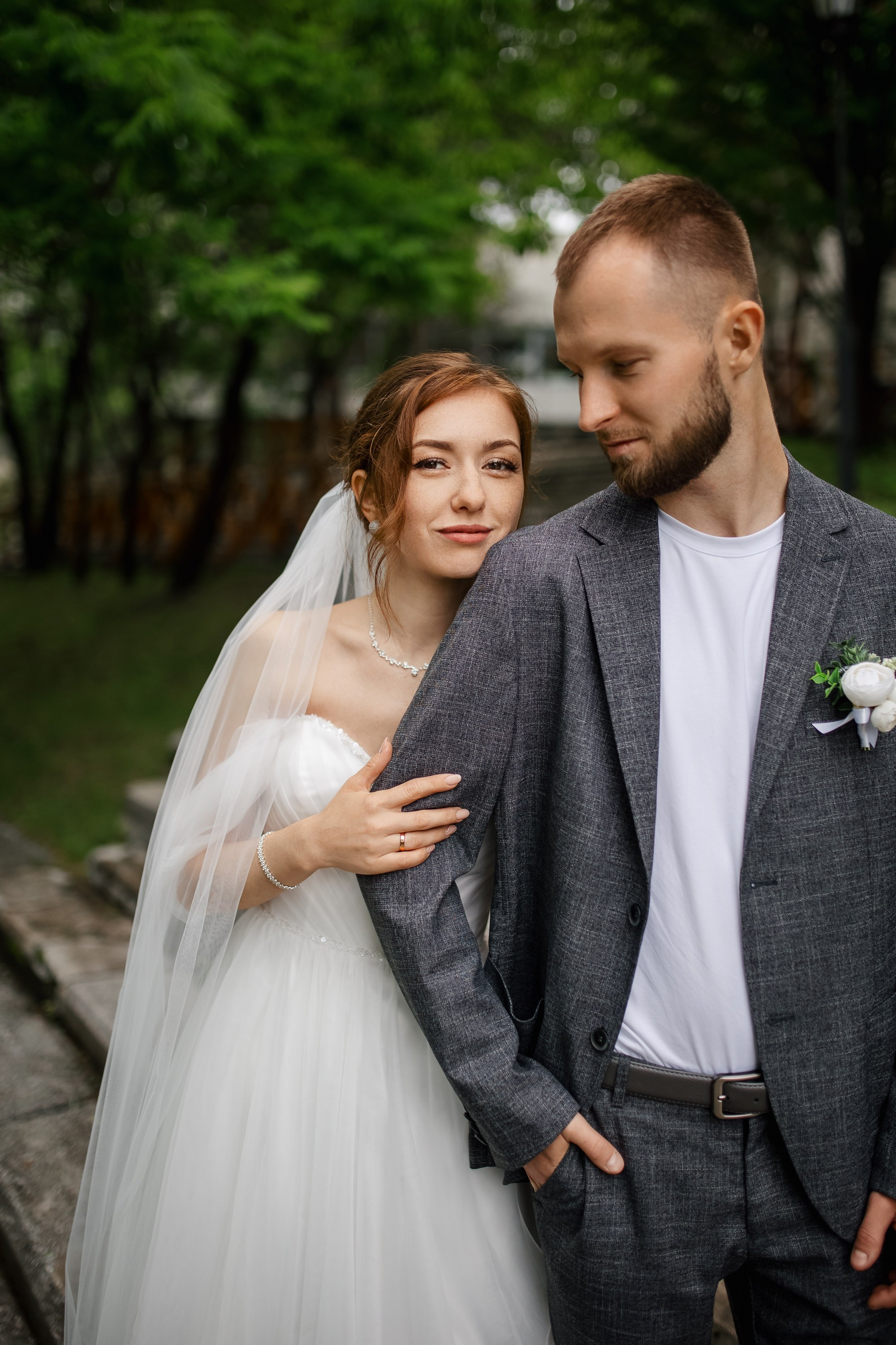 Константин и Антонина. Набережная.Дом Офицеров. Свадебный фотограф в Хабаровске