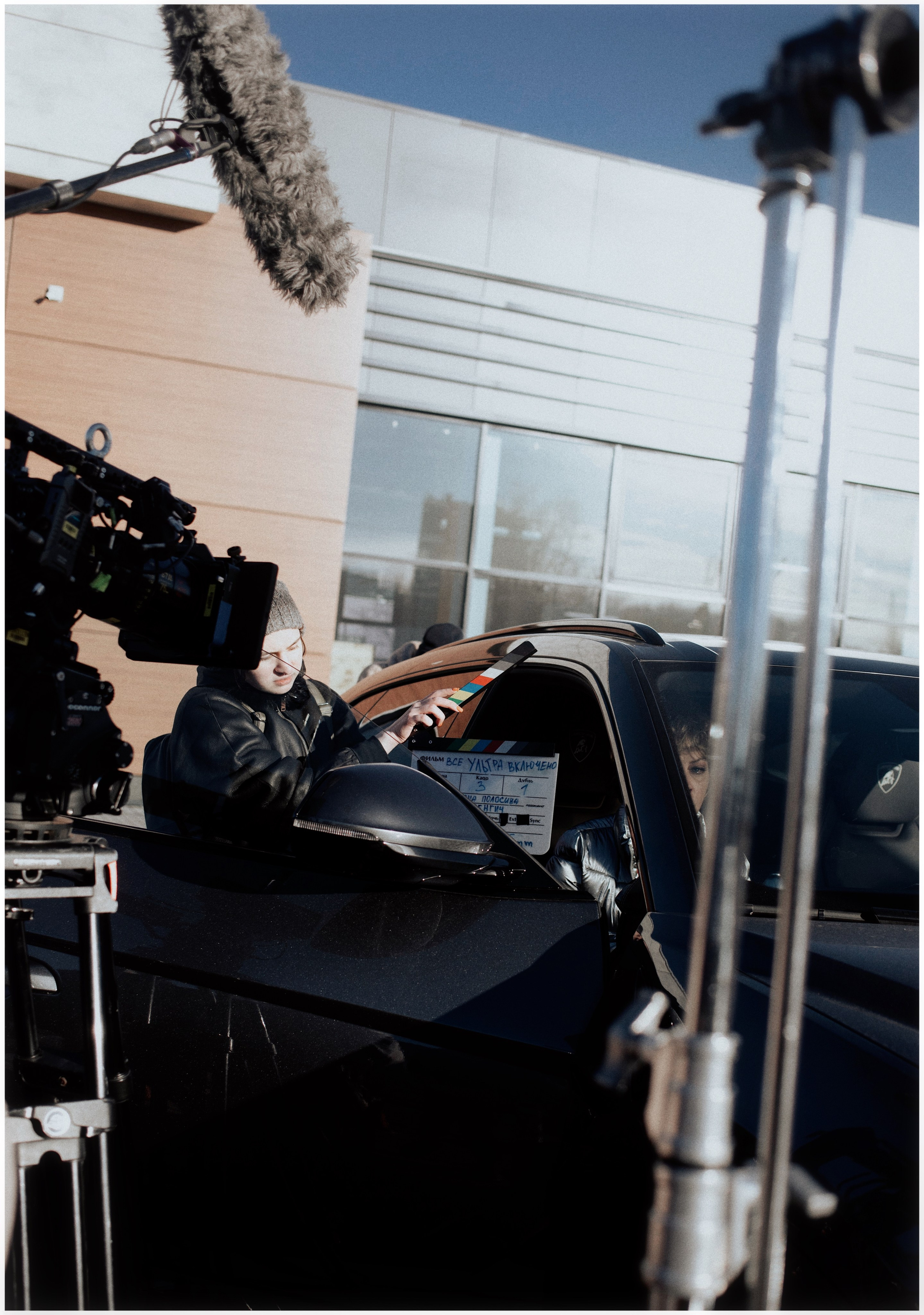 Behind the scenes. Portrait and backstage photographer Nina Crane