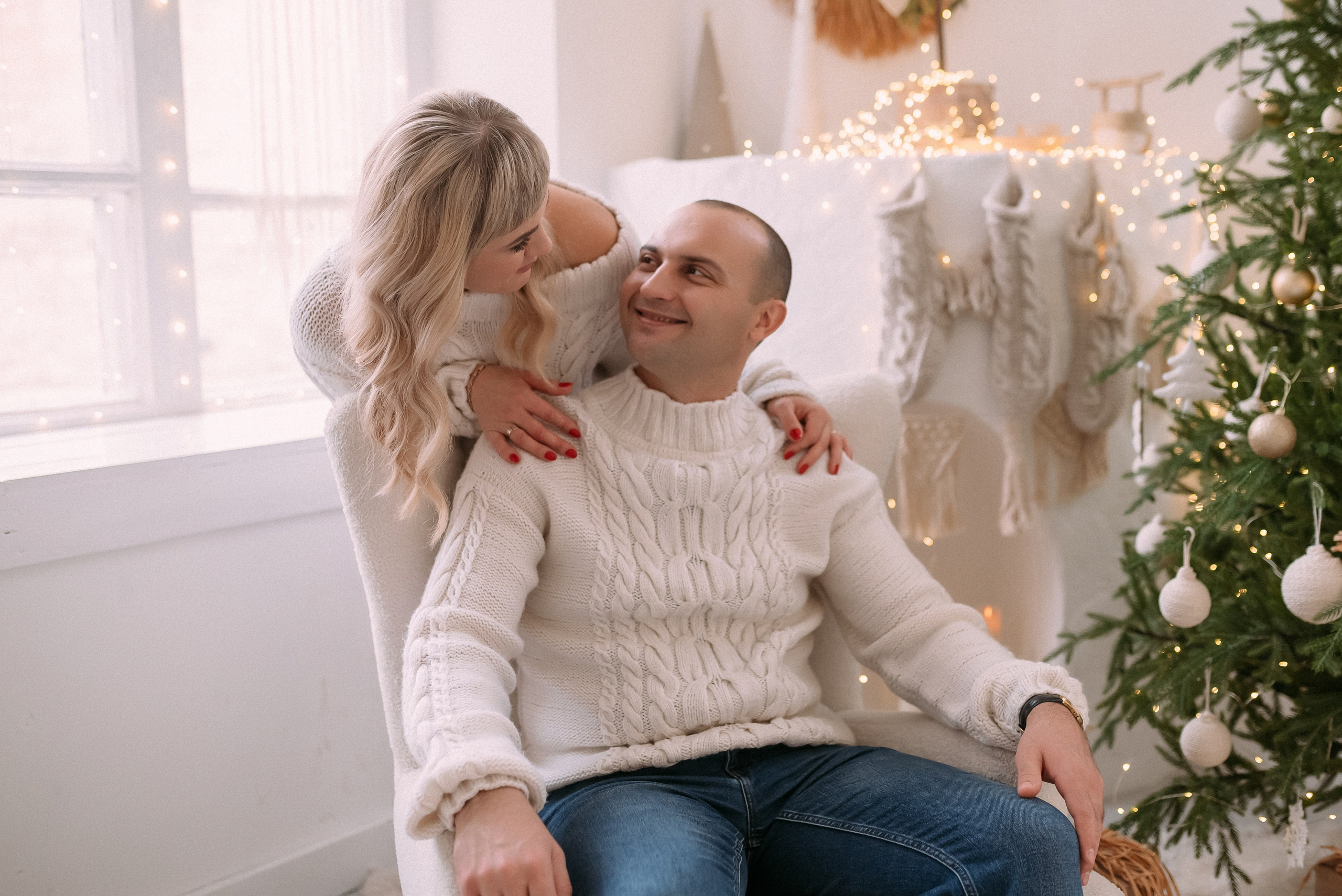 Семейная новогодняя съёмка. Свадебный и семейный фотограф в Симферополе Дарья Маркова