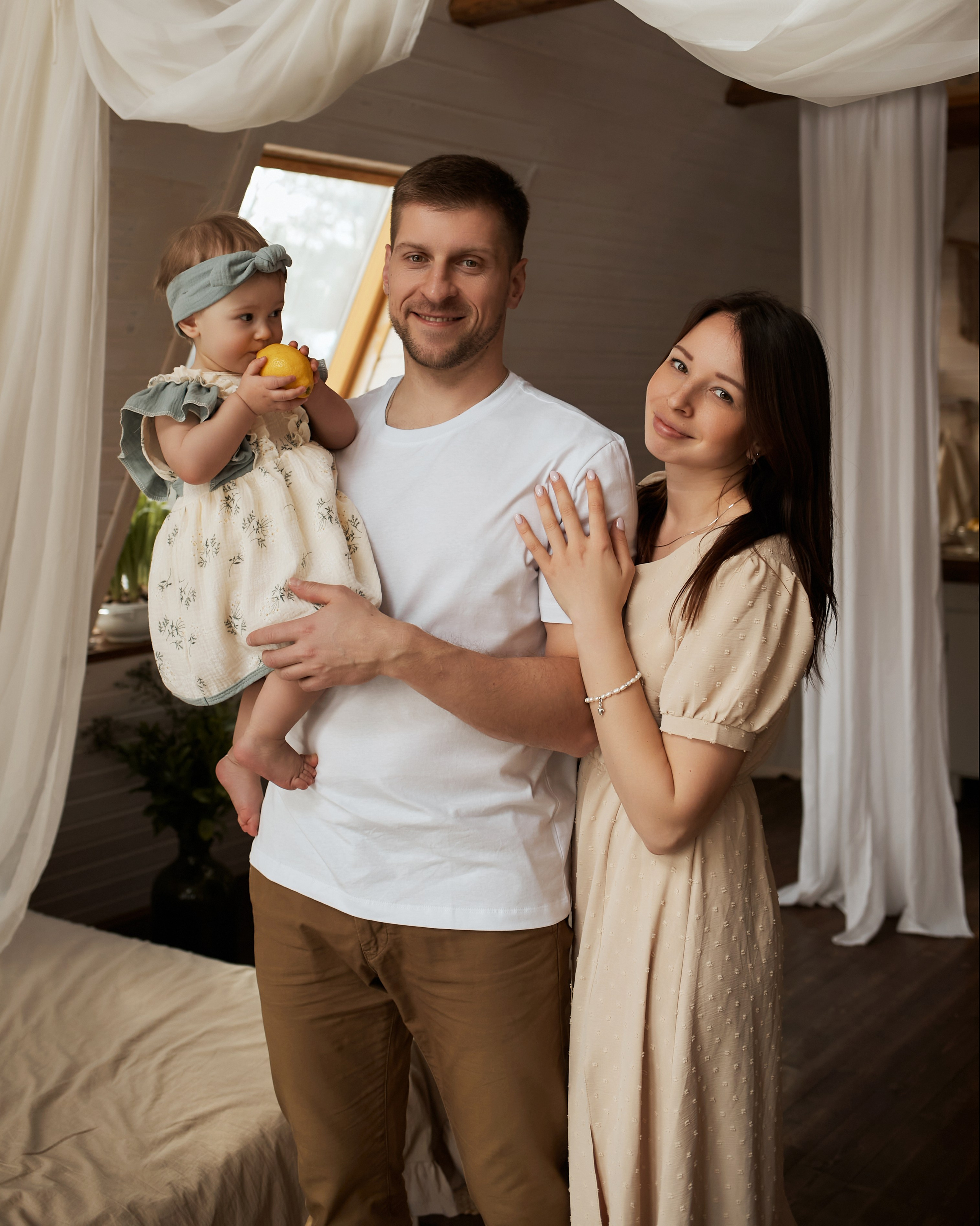 Студийные семейные фотосъемки