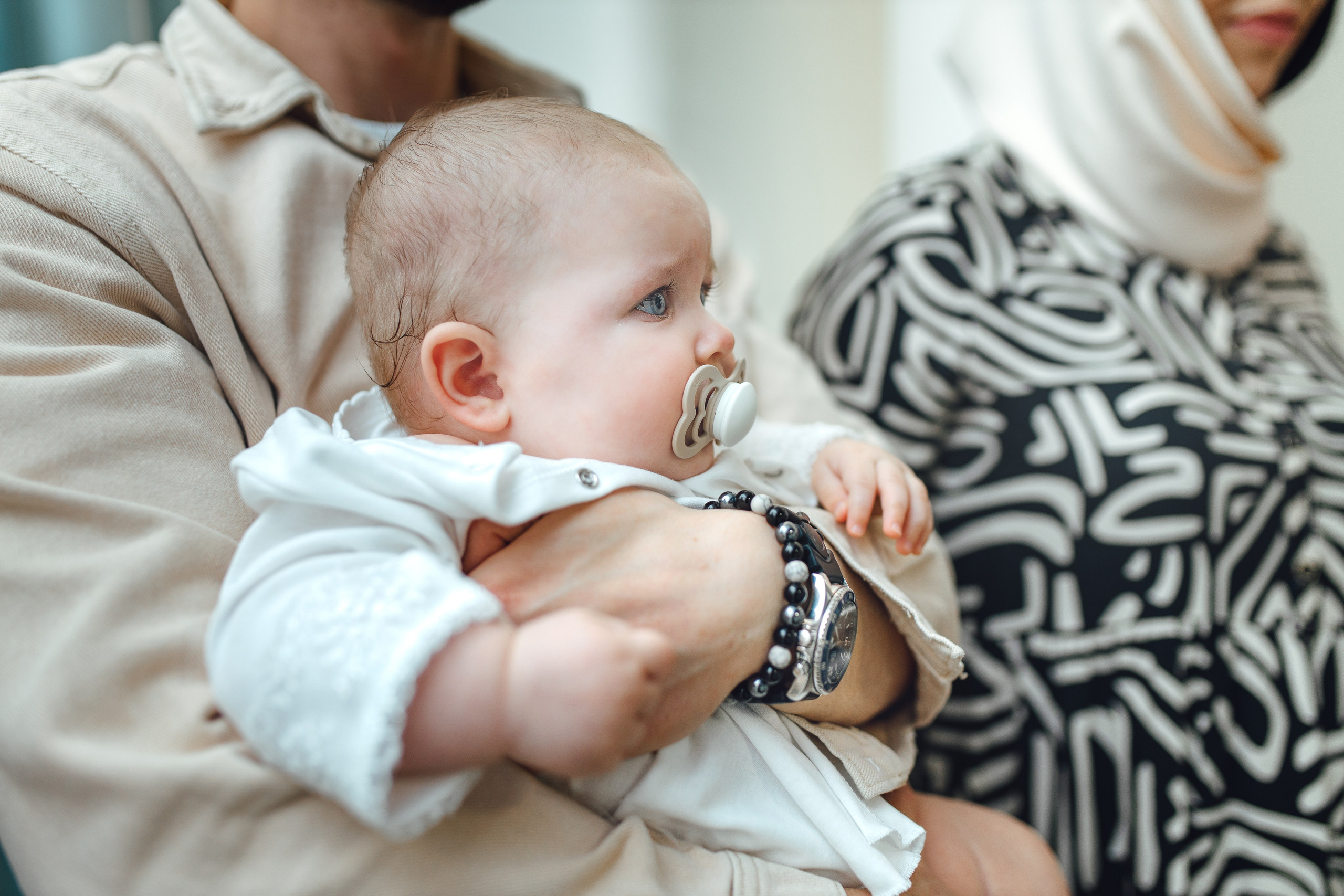 Таинство крещения Софии, апрель 2024