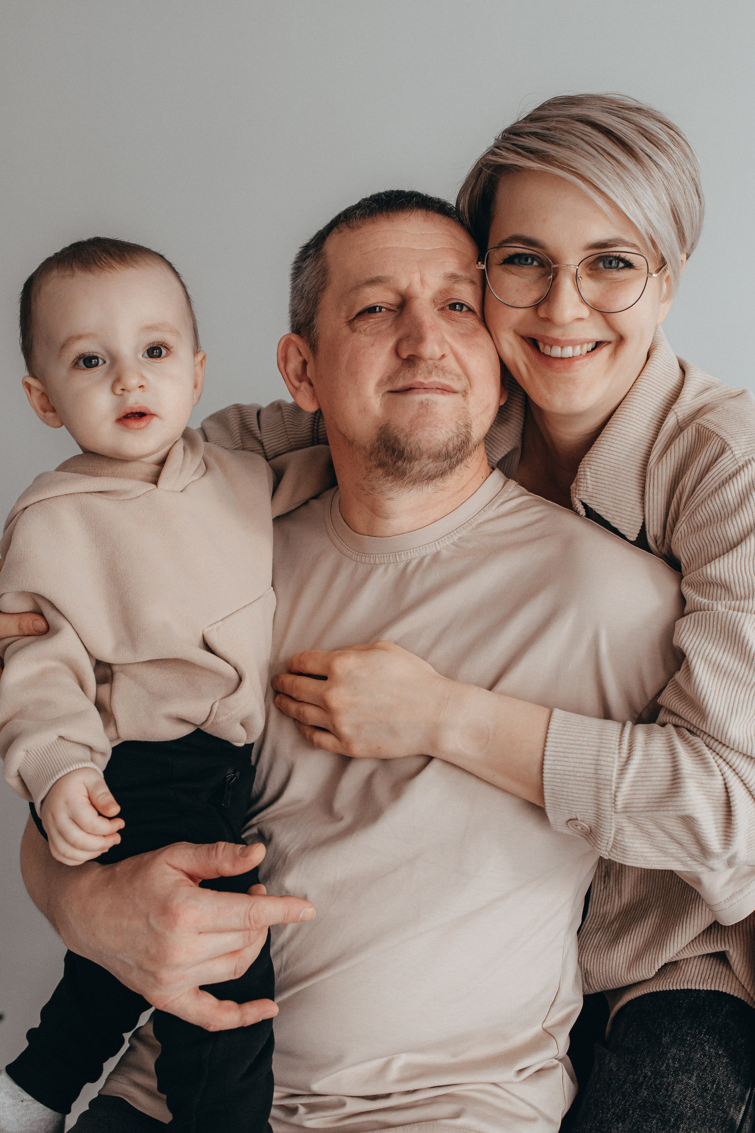 Фотосессия для многодетной семьи в студии. Семейный фотограф в Москве, Щелково, Фрязино _ Виктория Степанова