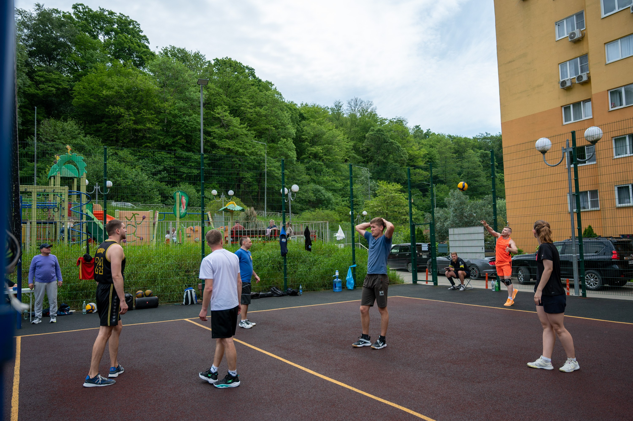 Турнир по Волейболу. Фотографирую счастливых людей в Сочи