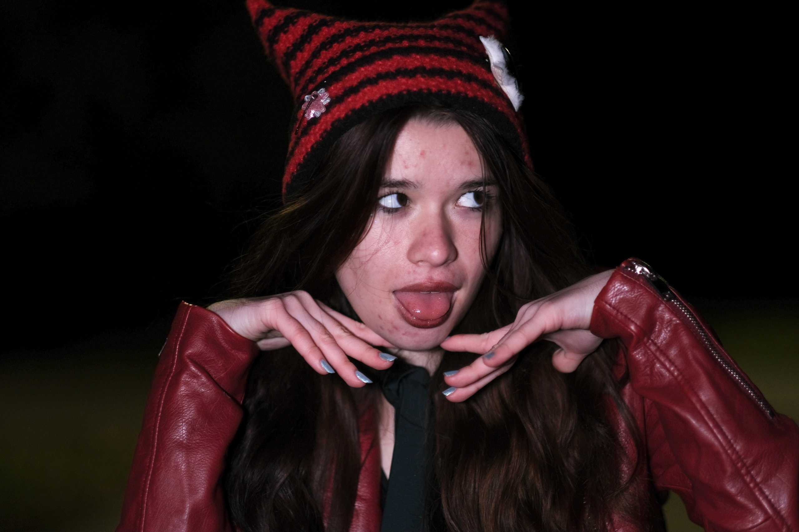 Александра в красном. Креативный фотограф в Москве Арапова Виталия