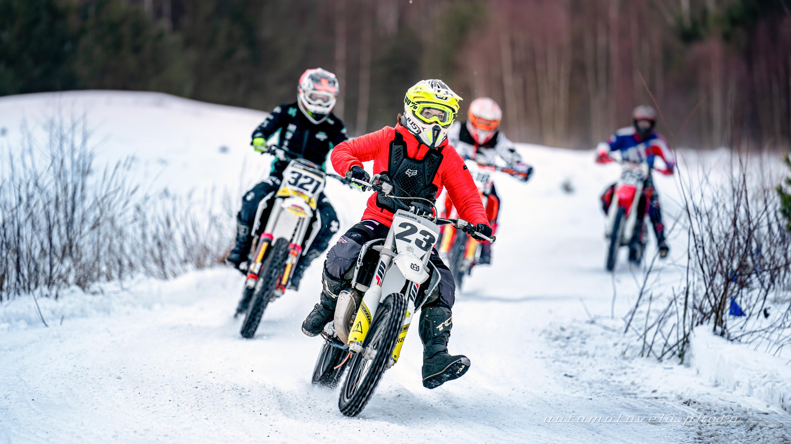 Скийоринг в Конаково 2024/25. 1 этап