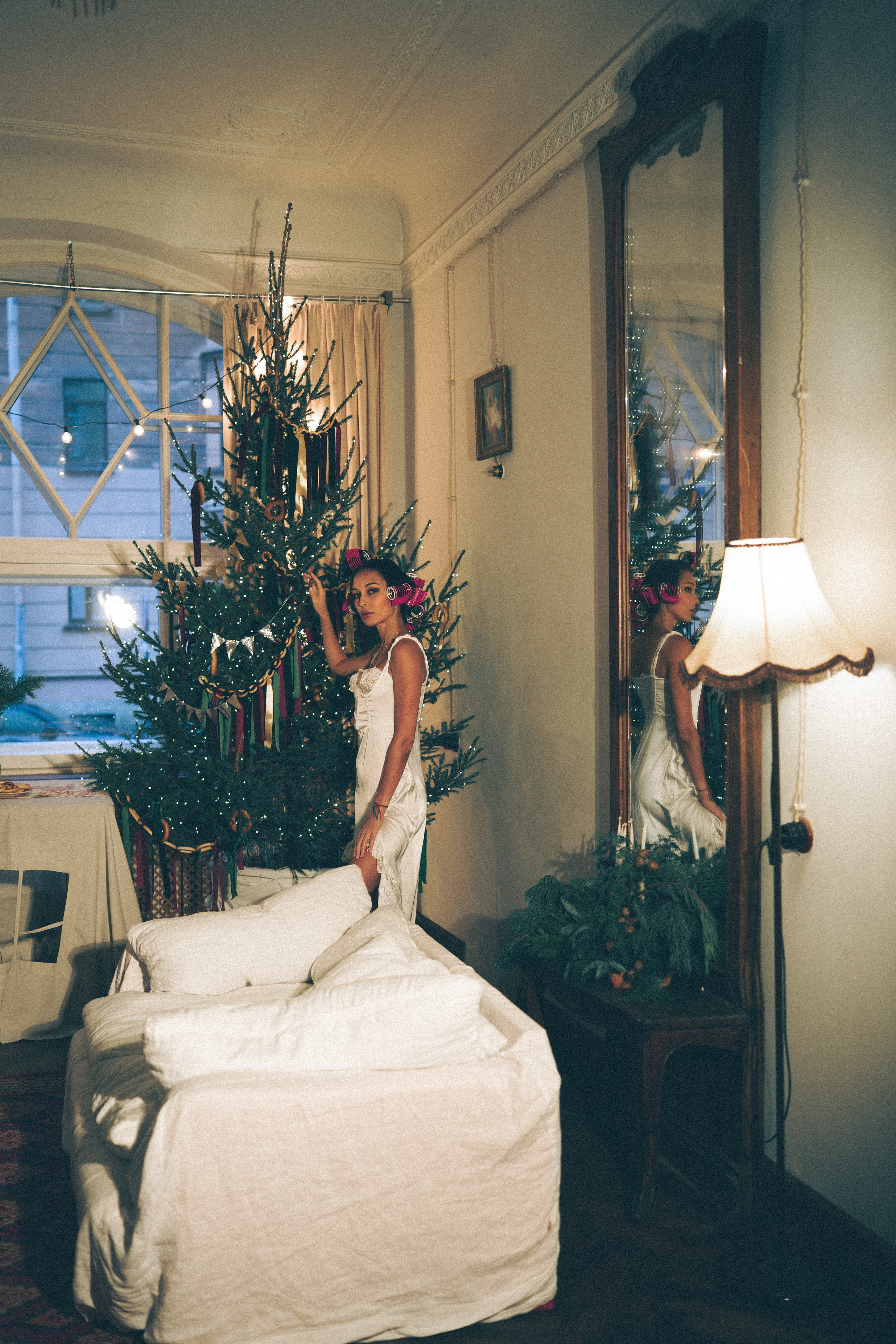 ФОТОСЕСИИЯ К НОВОМУ ГОДУ В АТМОСФЕРНОЙ СТУДИИВ ЦЕНТРЕ ПИТЕРАИ ВИНТАЖНЫЙ ОБРАЗ. Профессиональный фотограф, Санкт-Петербург — Виктория Богомолова