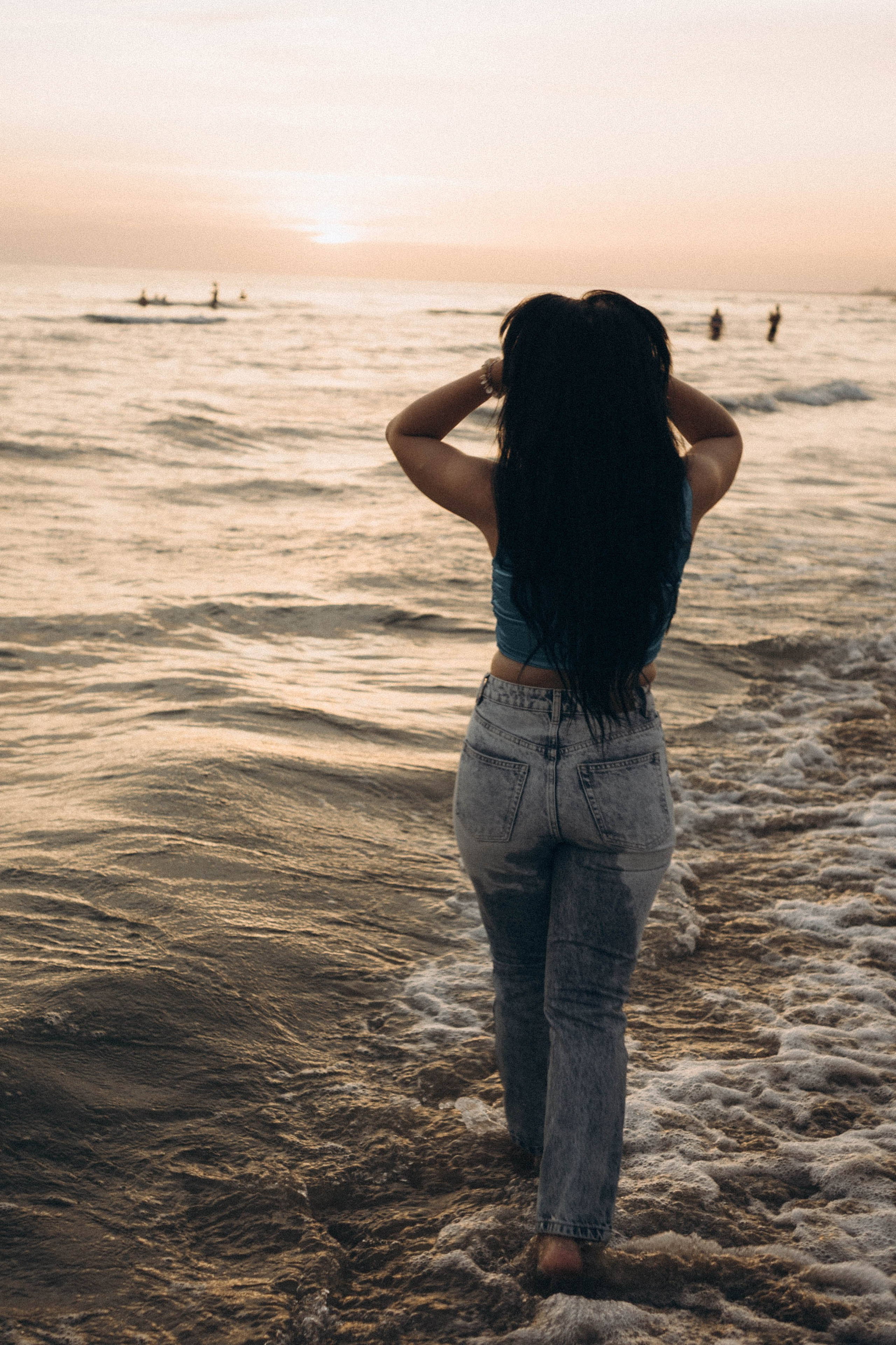 Июльский вечер на берегу черного моря. Профессиональный фотограф, Санкт-Петербург — Виктория Богомолова