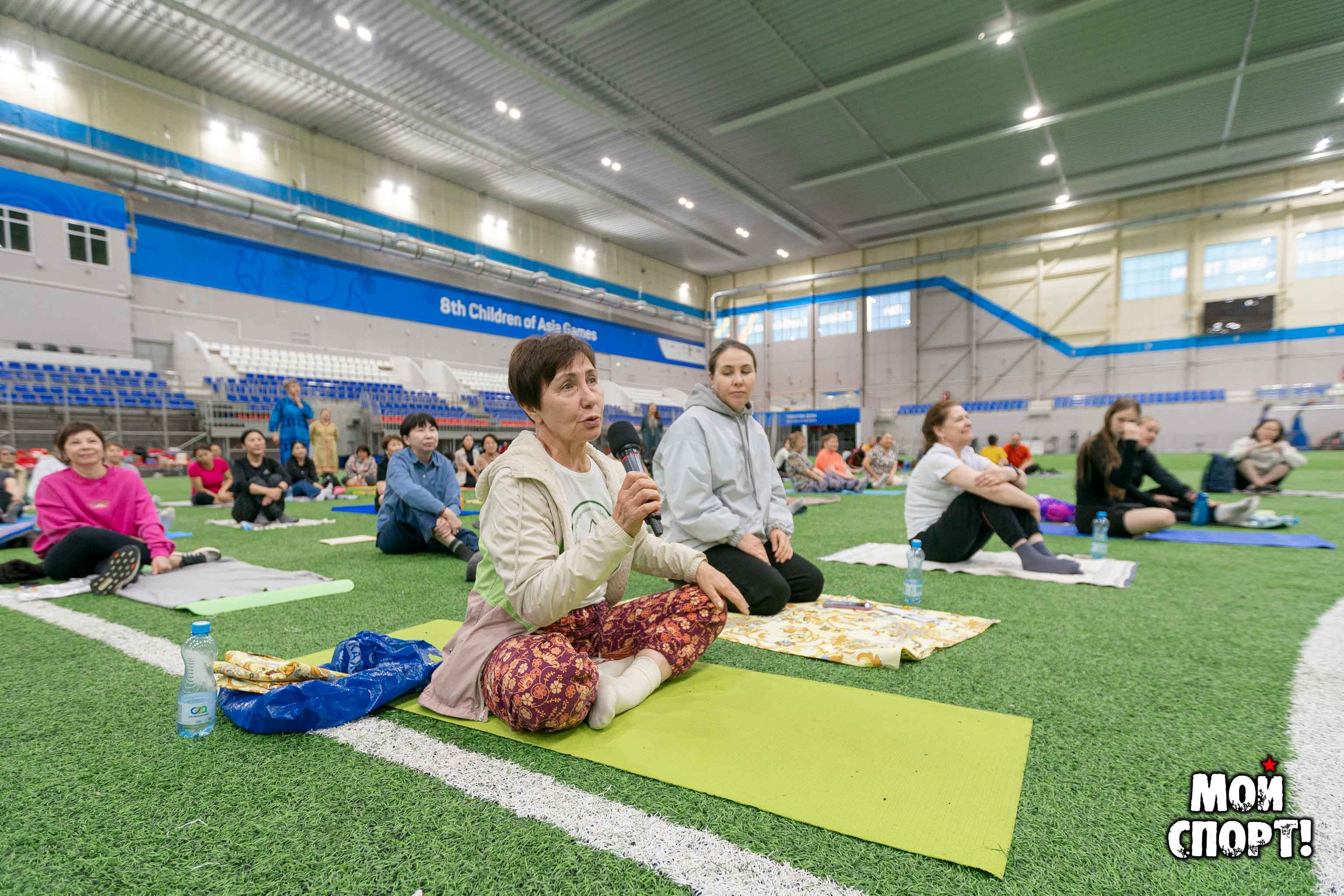 XI Международный день йоги. Студия «Мой Спорт!» — все о спорте в Якутии