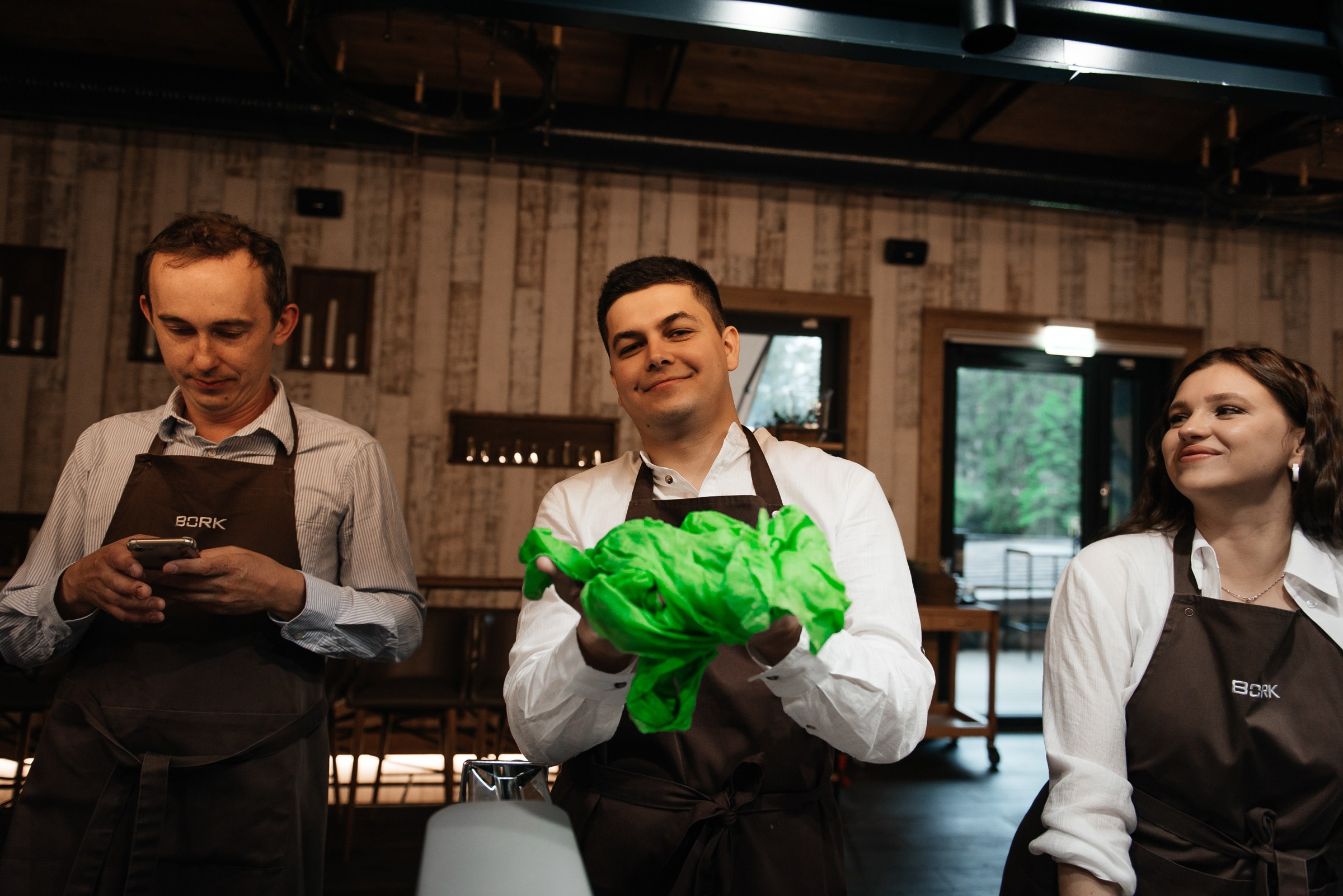 свадебный ужин в ресторане Чаща в Охта парке