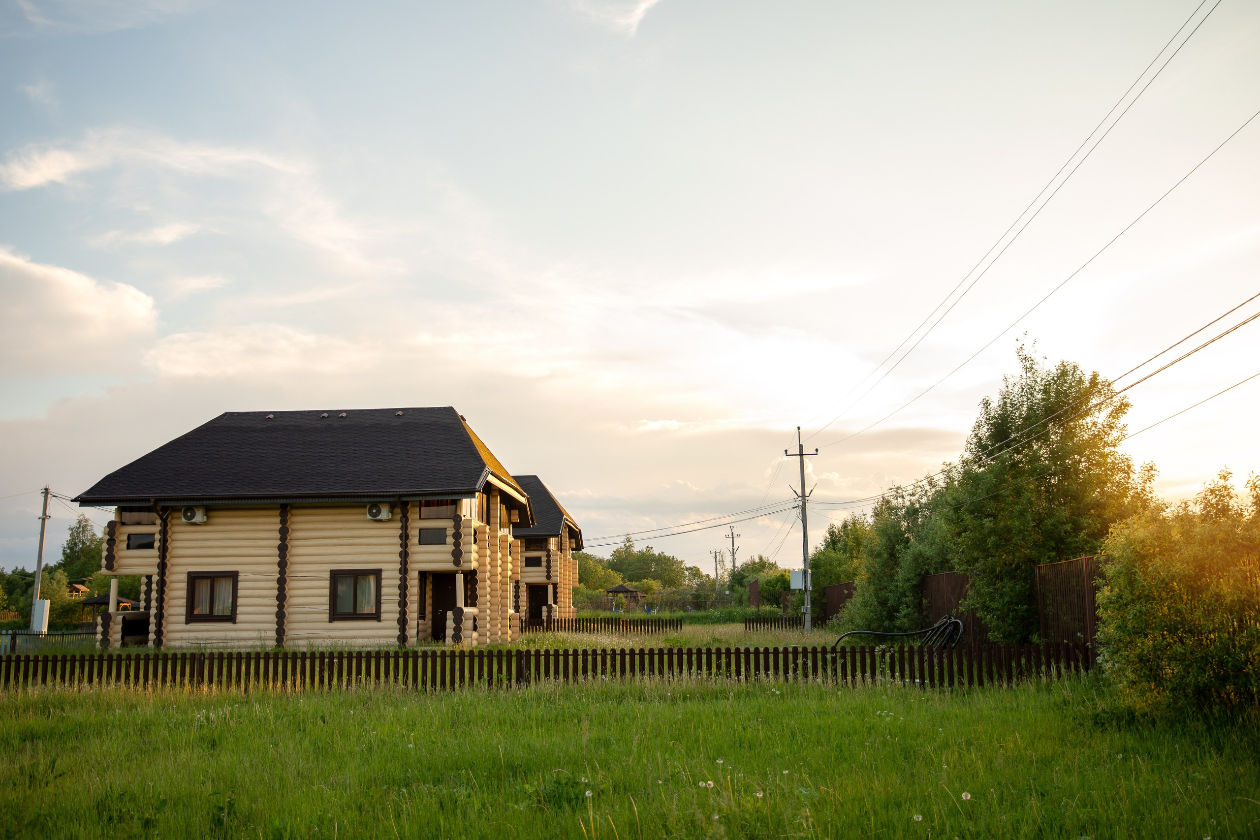 База отдыха в Тверской области. Территория. Фотограф недвижимости и контент-съемки в СПб