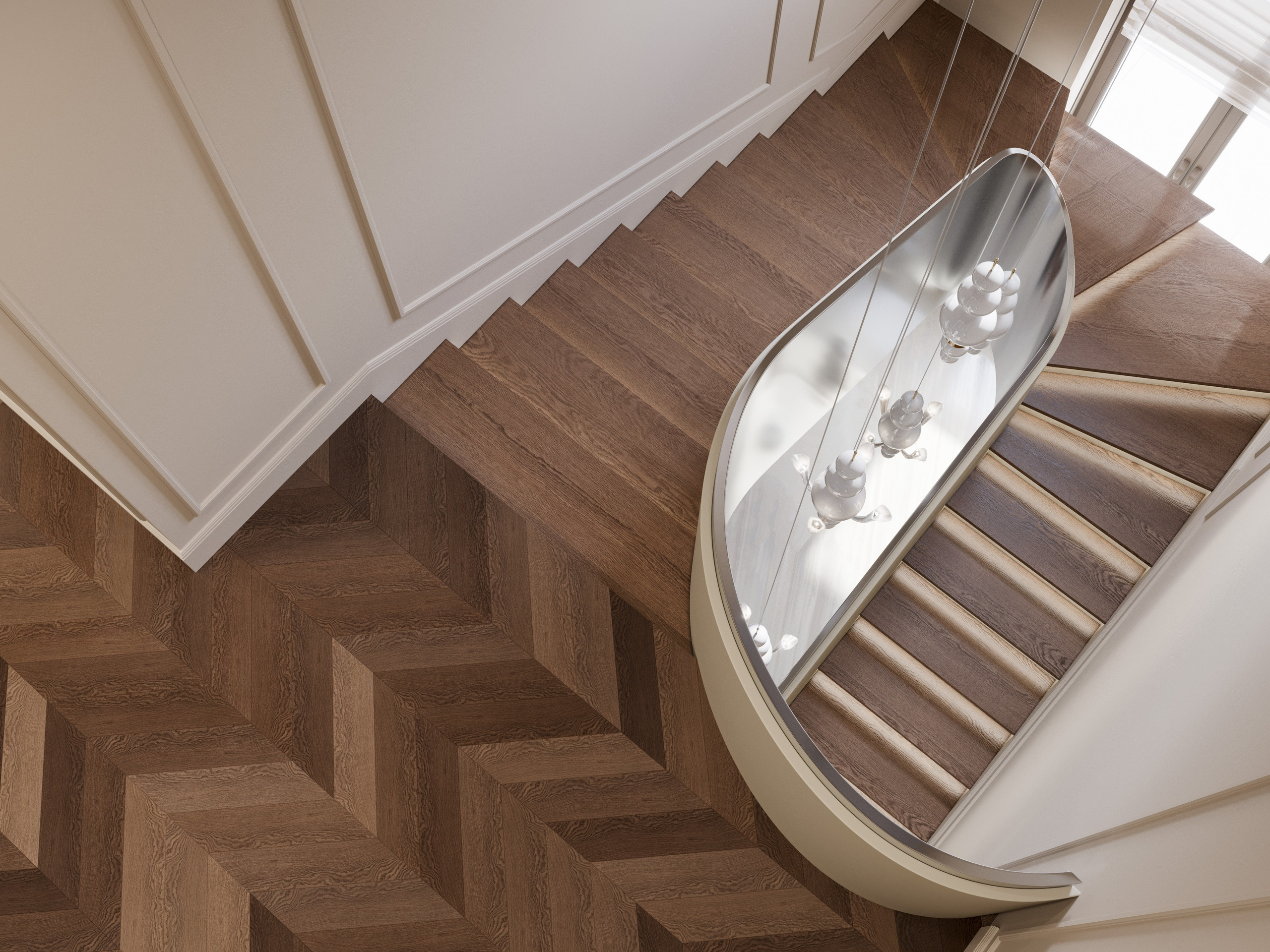 Интерьер Двухэтажной Квартиры Премиум-Класса | 3D Визуализация. Визуализатор интерьера в Москве | Брагин Кирилл